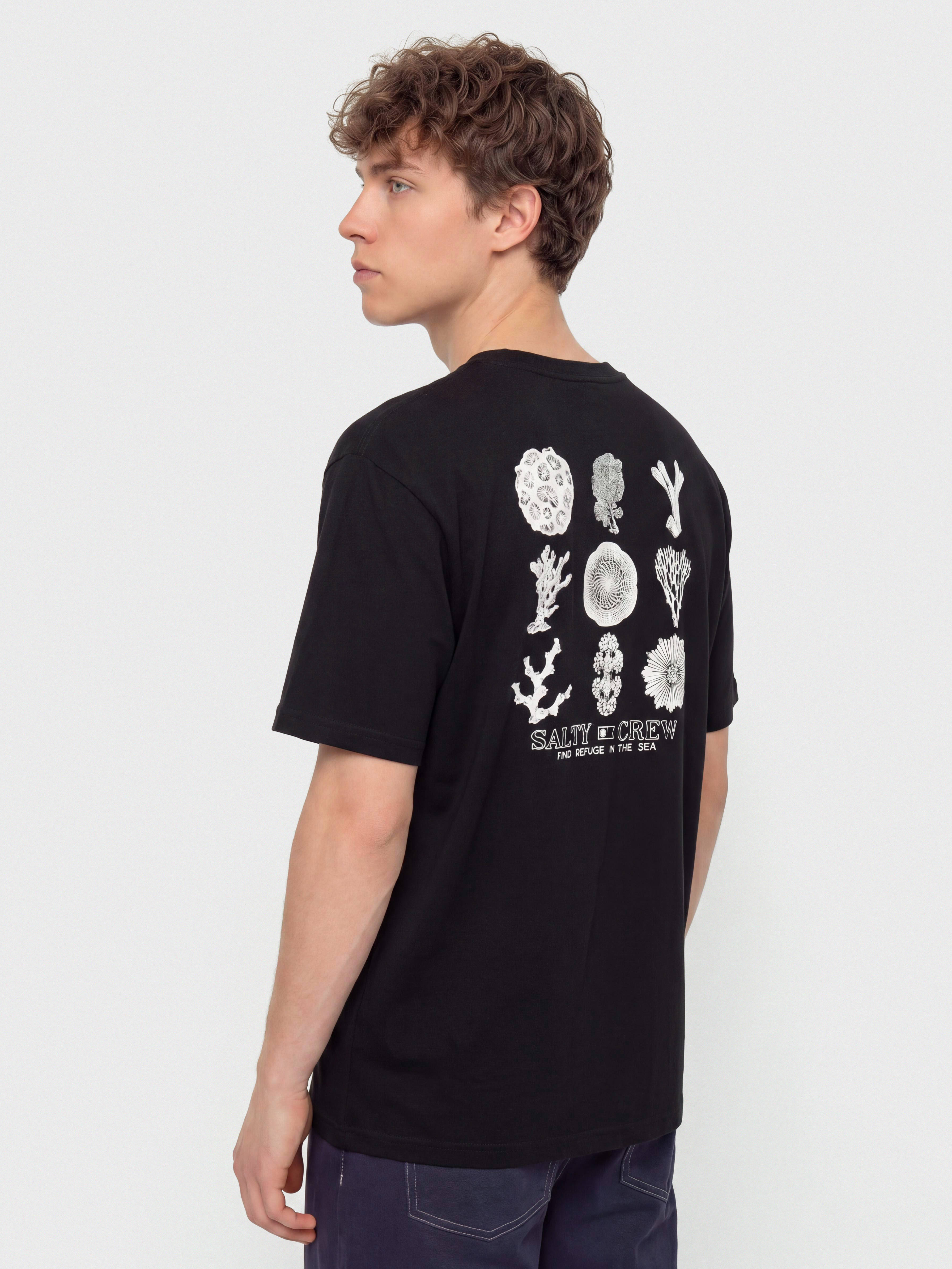 Тениска Salty Crew Coral Head (black)