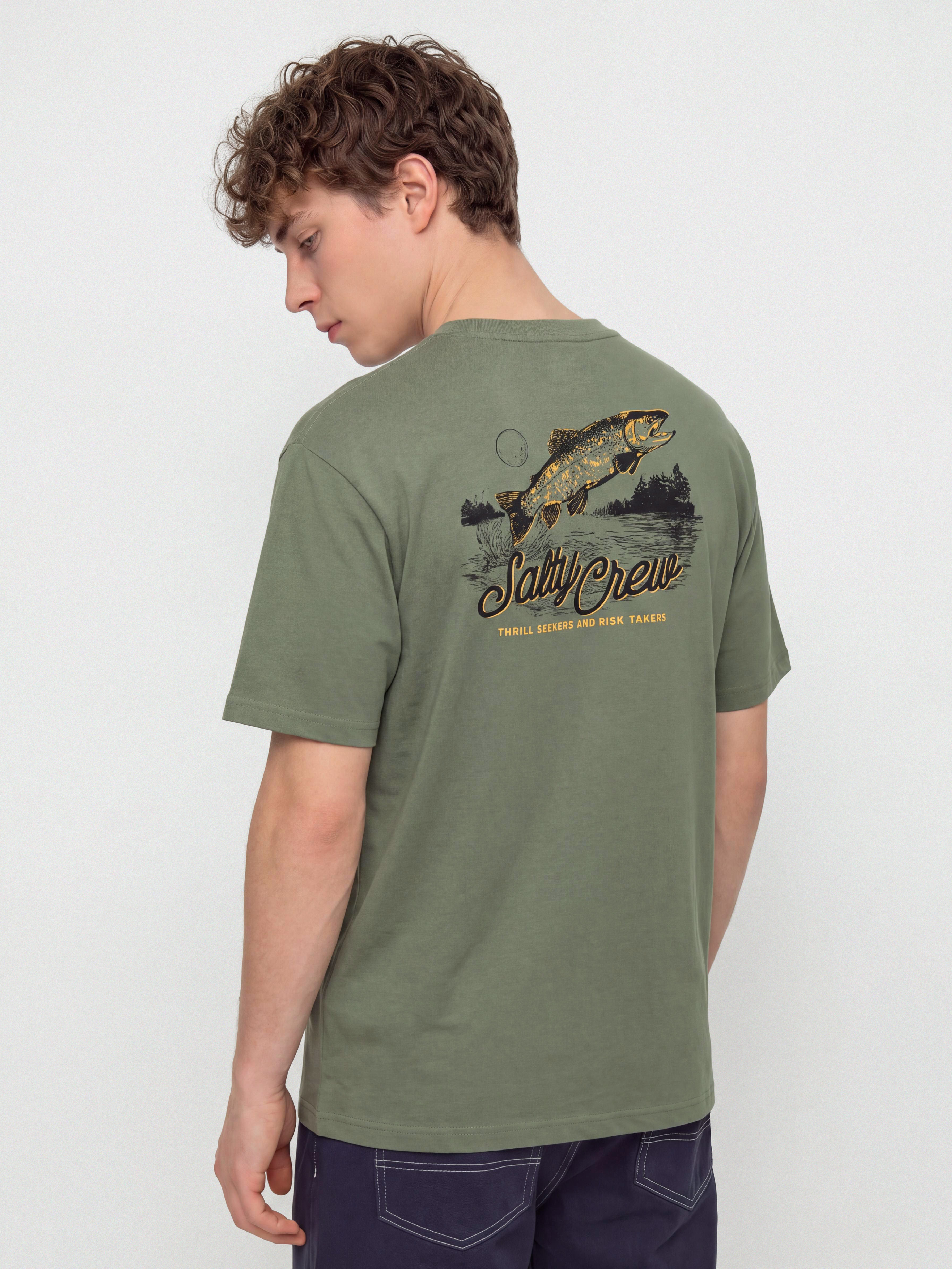 Тениска Salty Crew Fish Fest (laurel wreath)