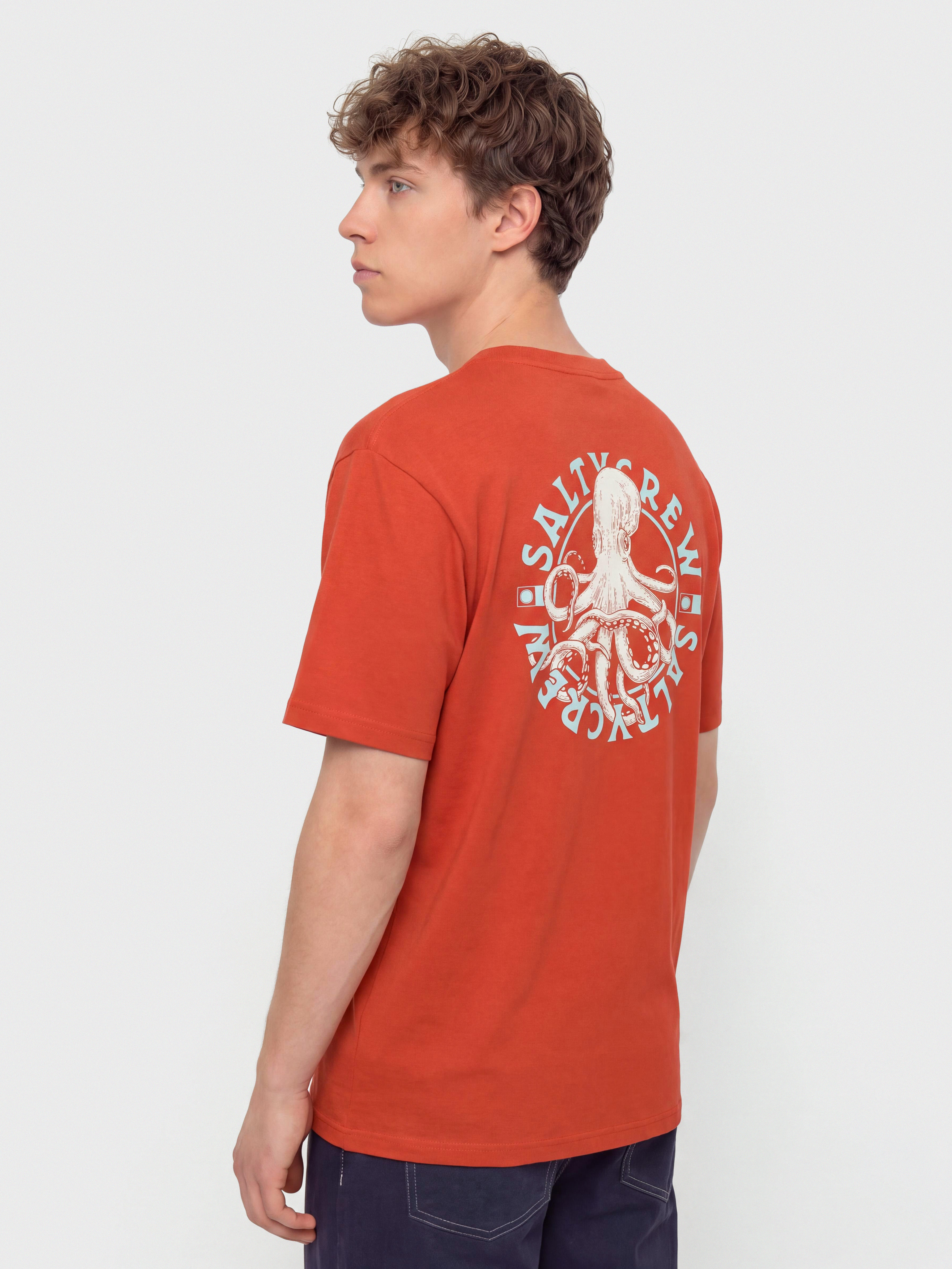 u0422u0435u043du0438u0441u043au0430 Salty Crew Tentacles (washed red)