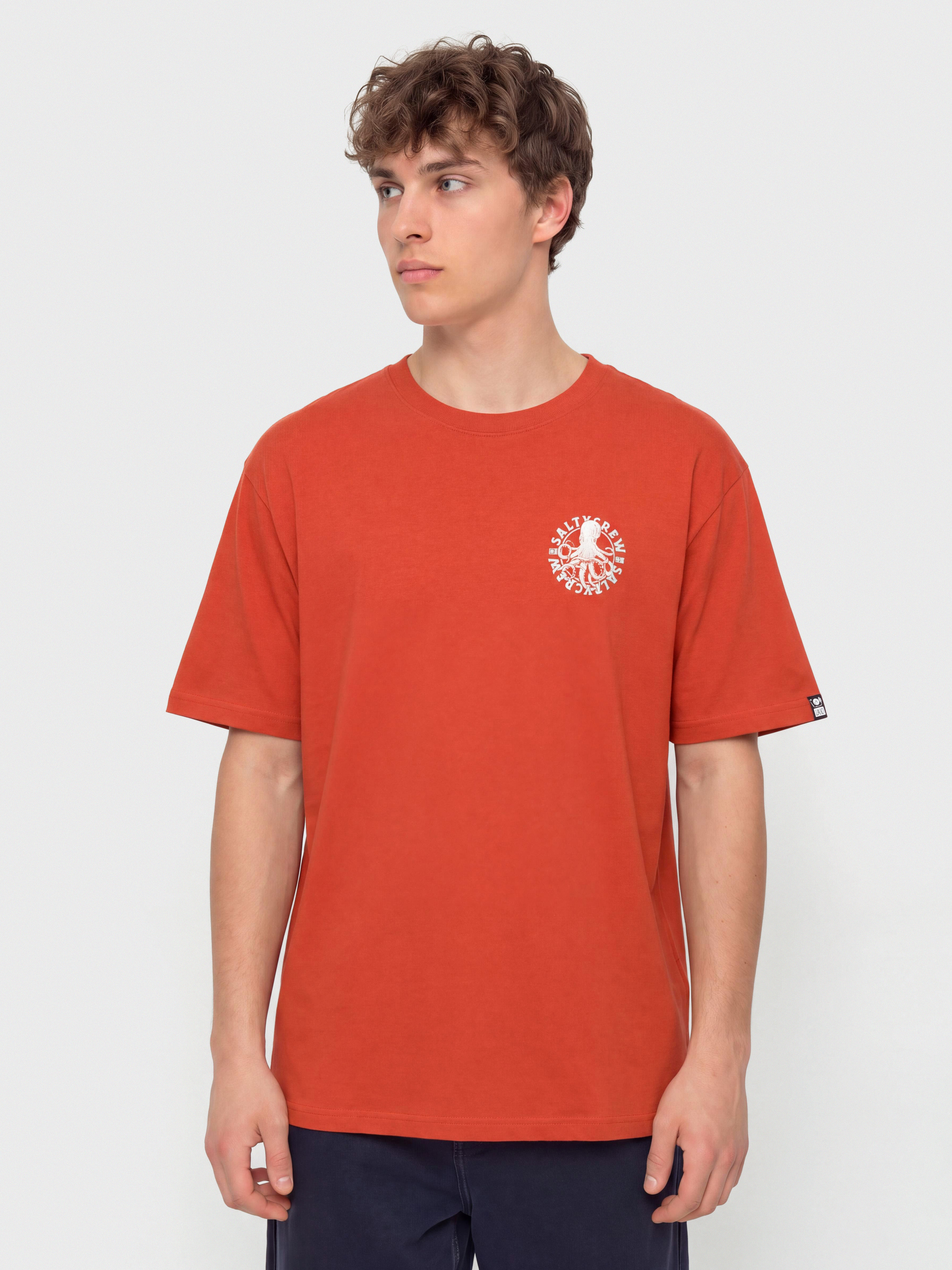 Тениска Salty Crew Tentacles (washed red)