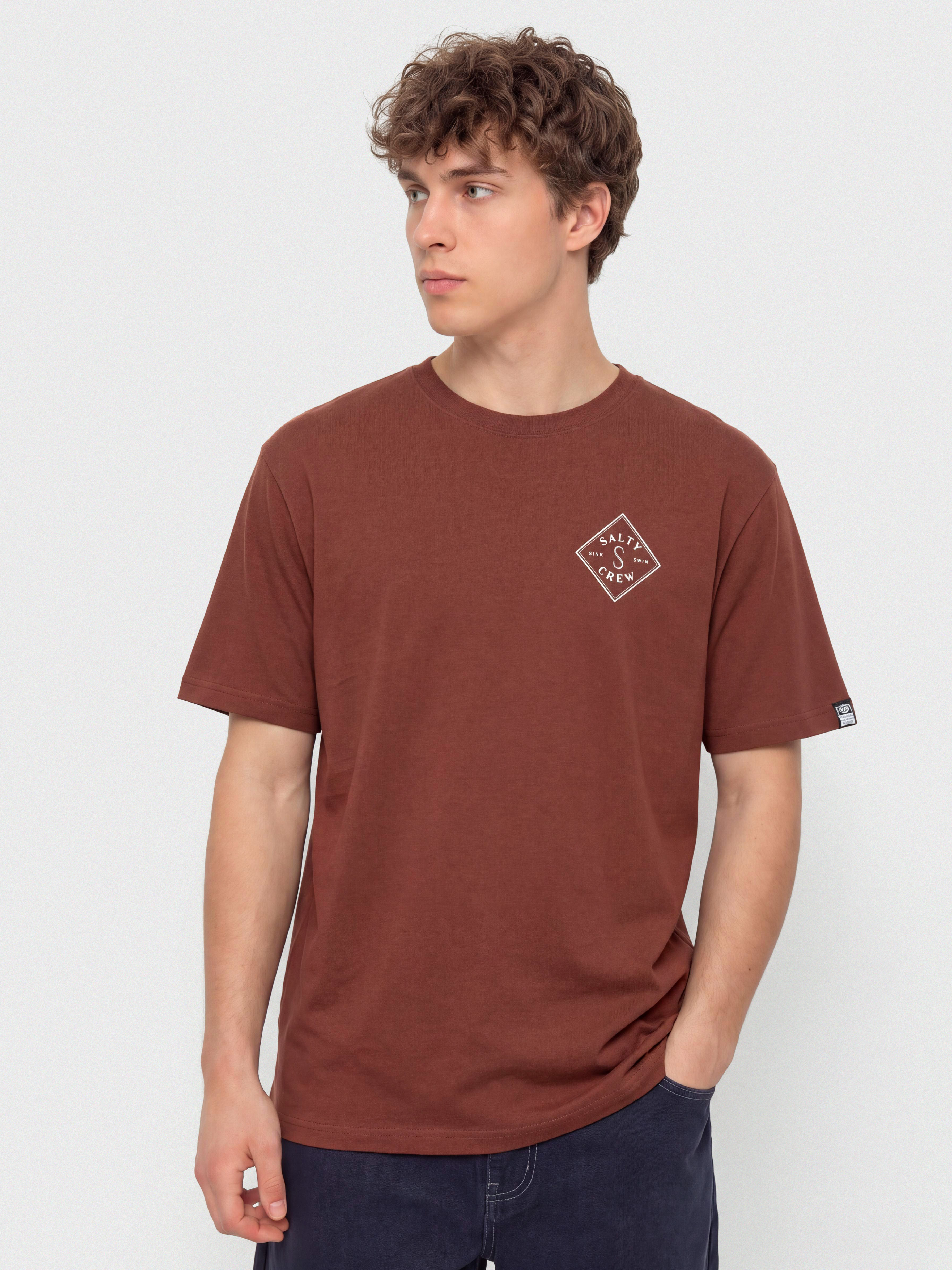 Тениска Salty Crew Tippet (burgundy)
