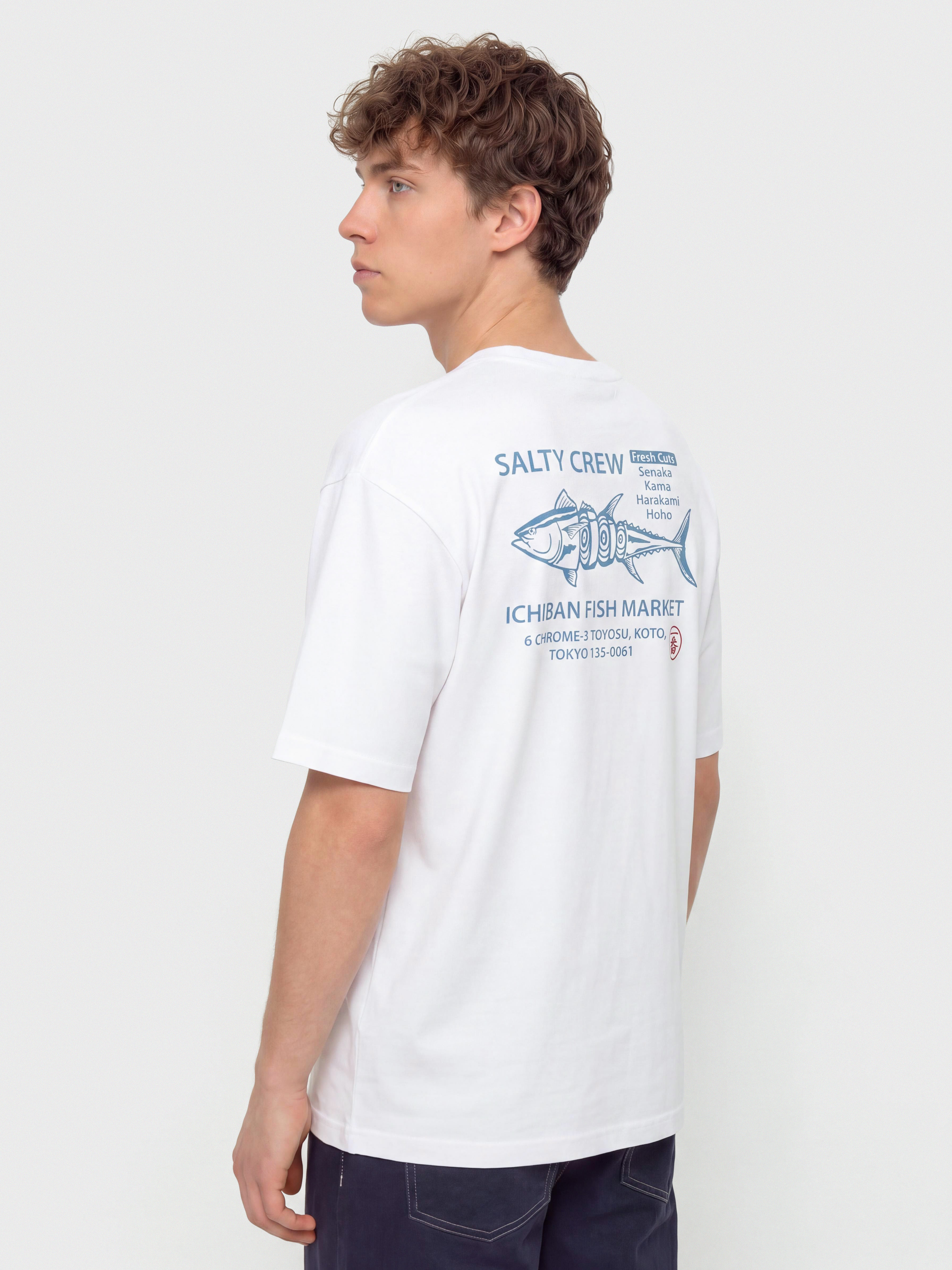 Тениска Salty Crew Ichiban (white)