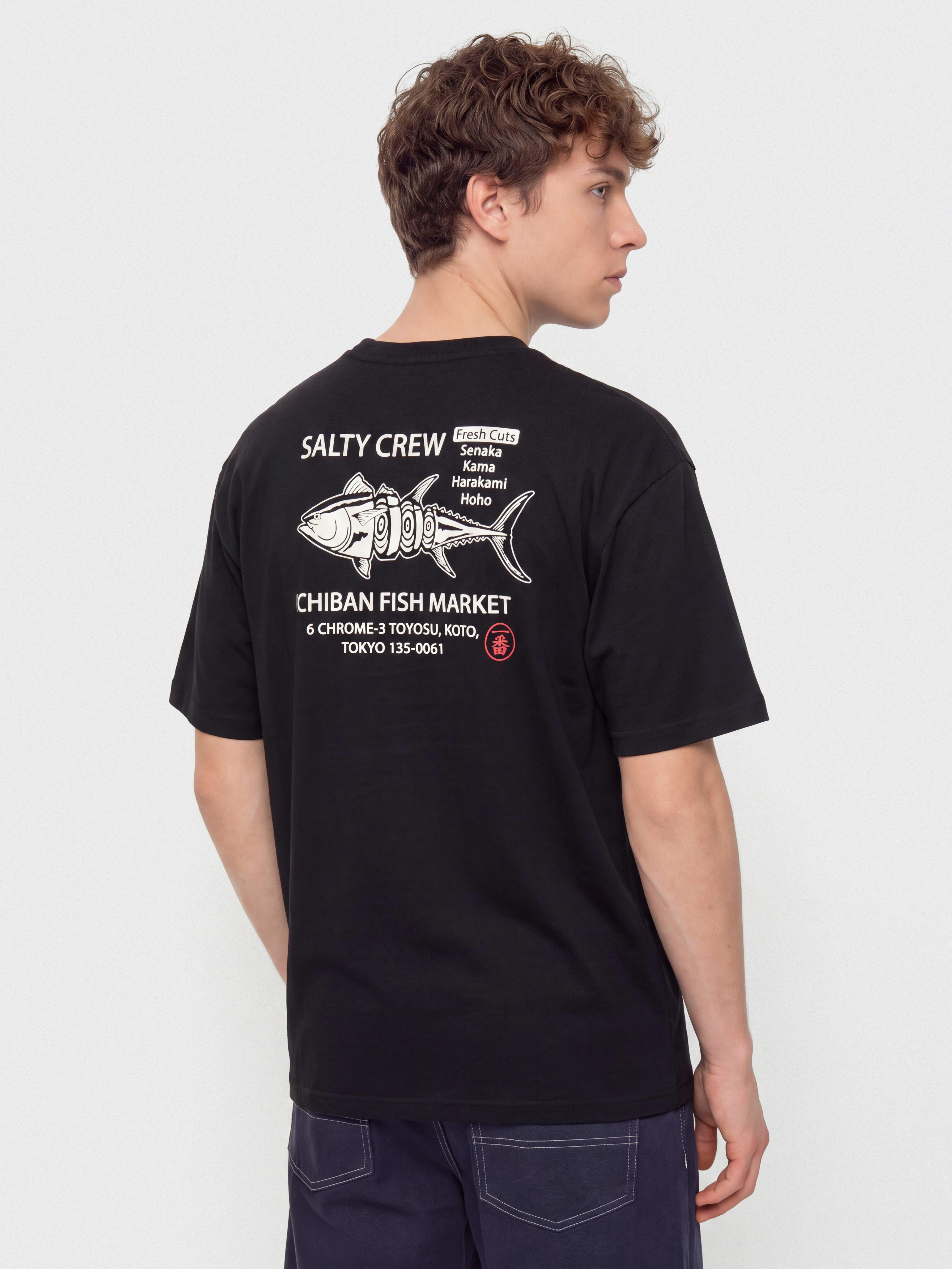 Тениска Salty Crew Ichiban (black)