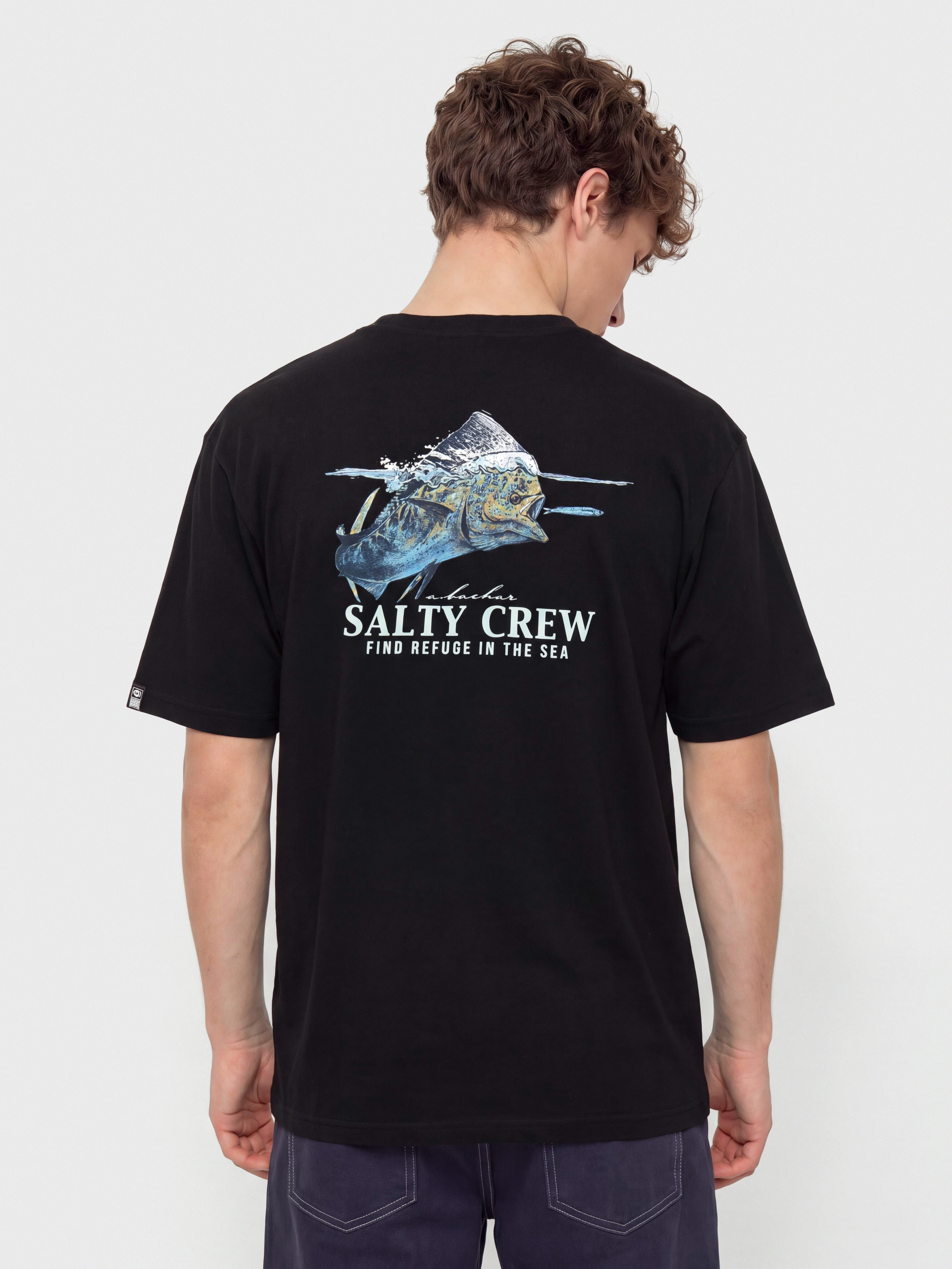Тениска Salty Crew Mahi Surface (black)