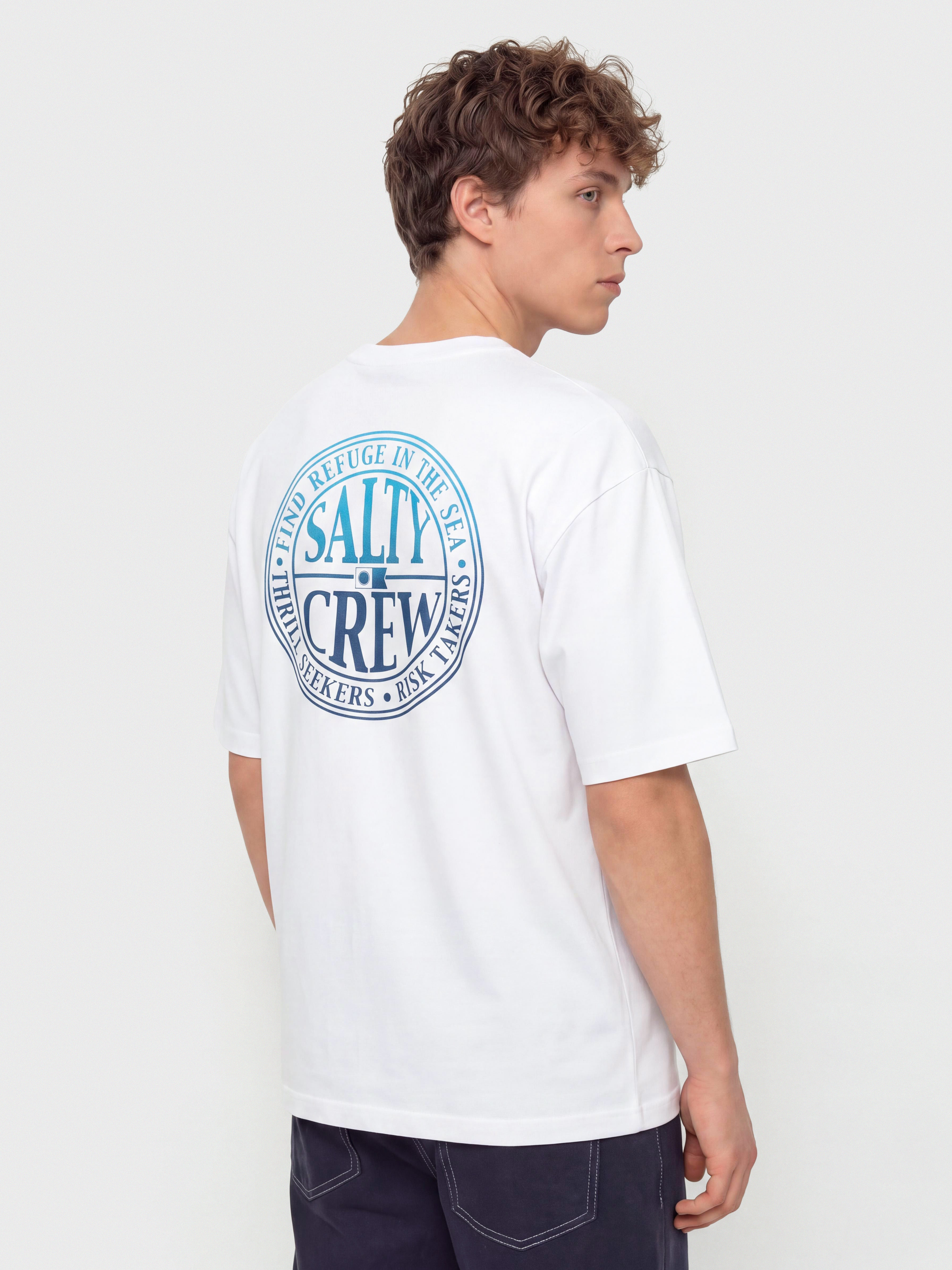 Тениска Salty Crew Global (white)