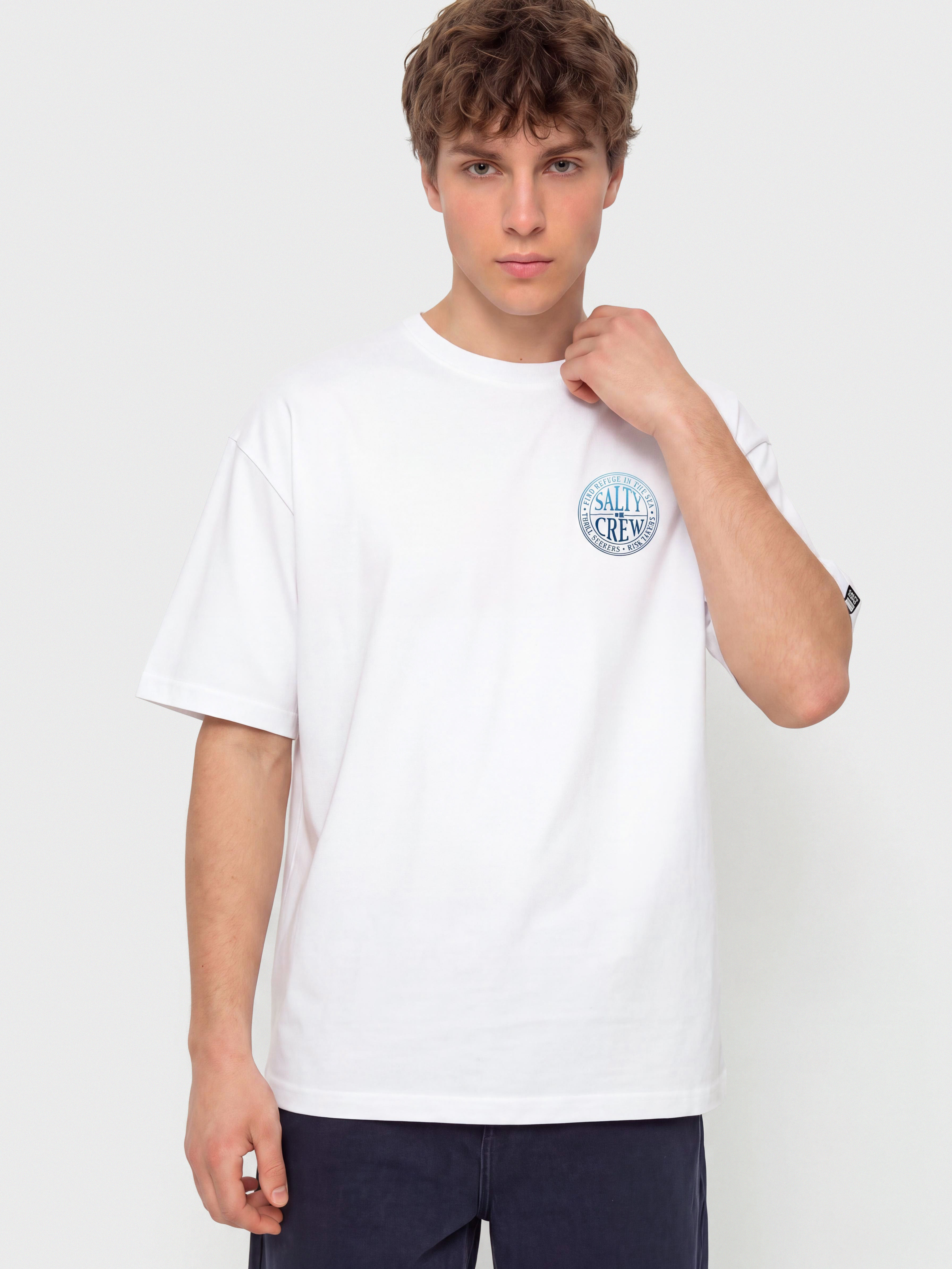Тениска Salty Crew Global (white)