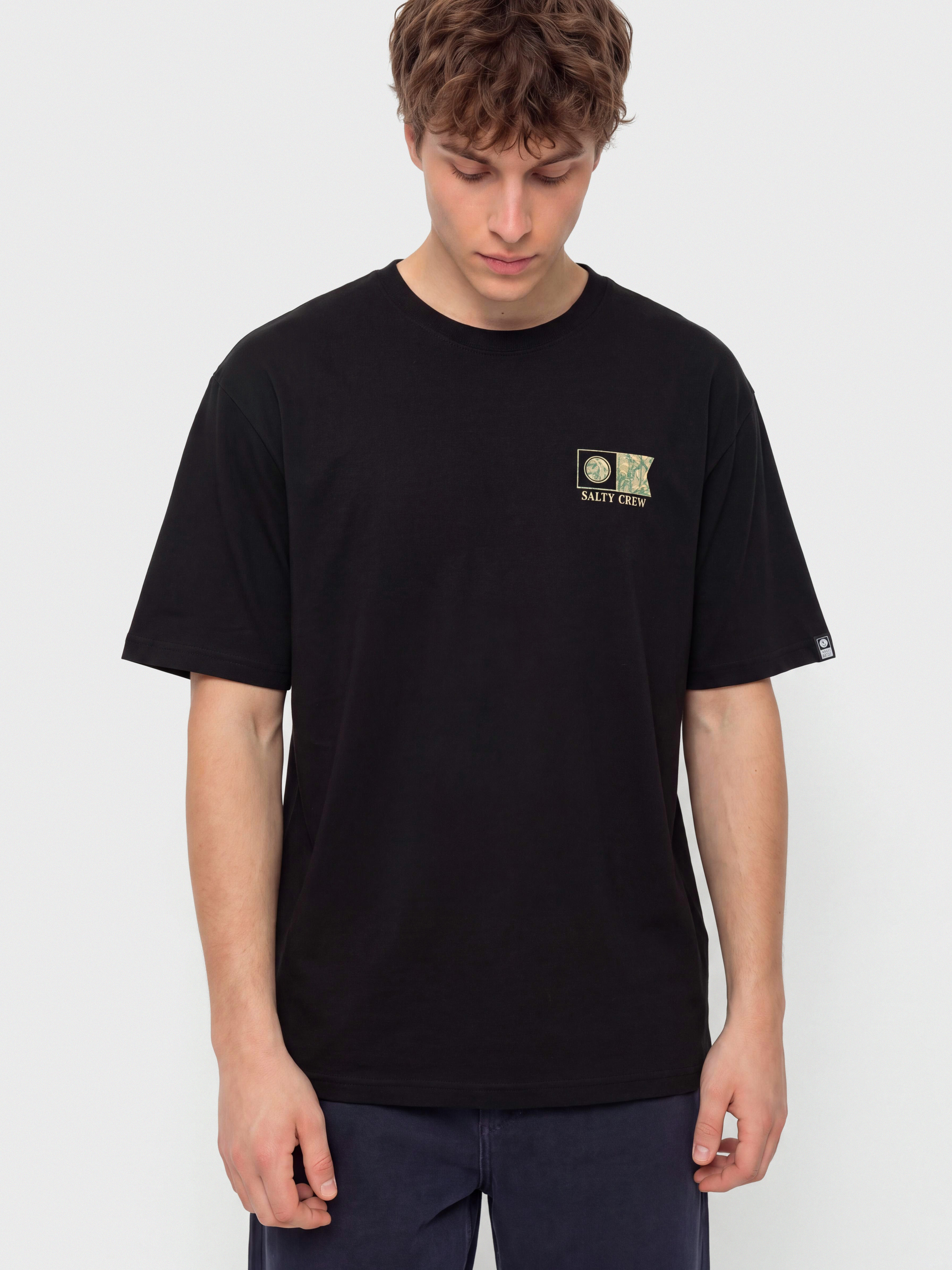 Тениска Salty Crew Flagship (black)