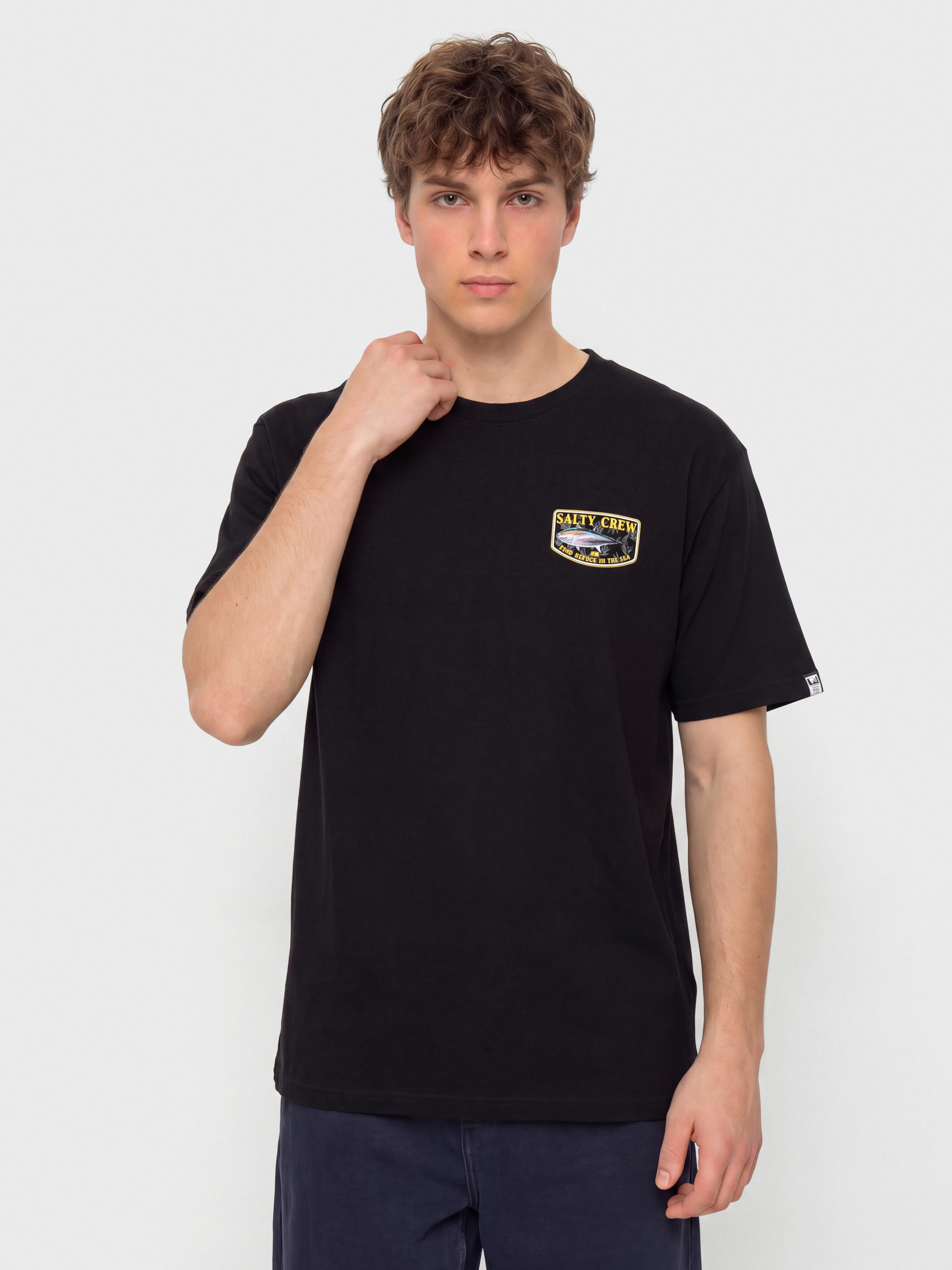 Тениска Salty Crew Big Blue Fill (black)