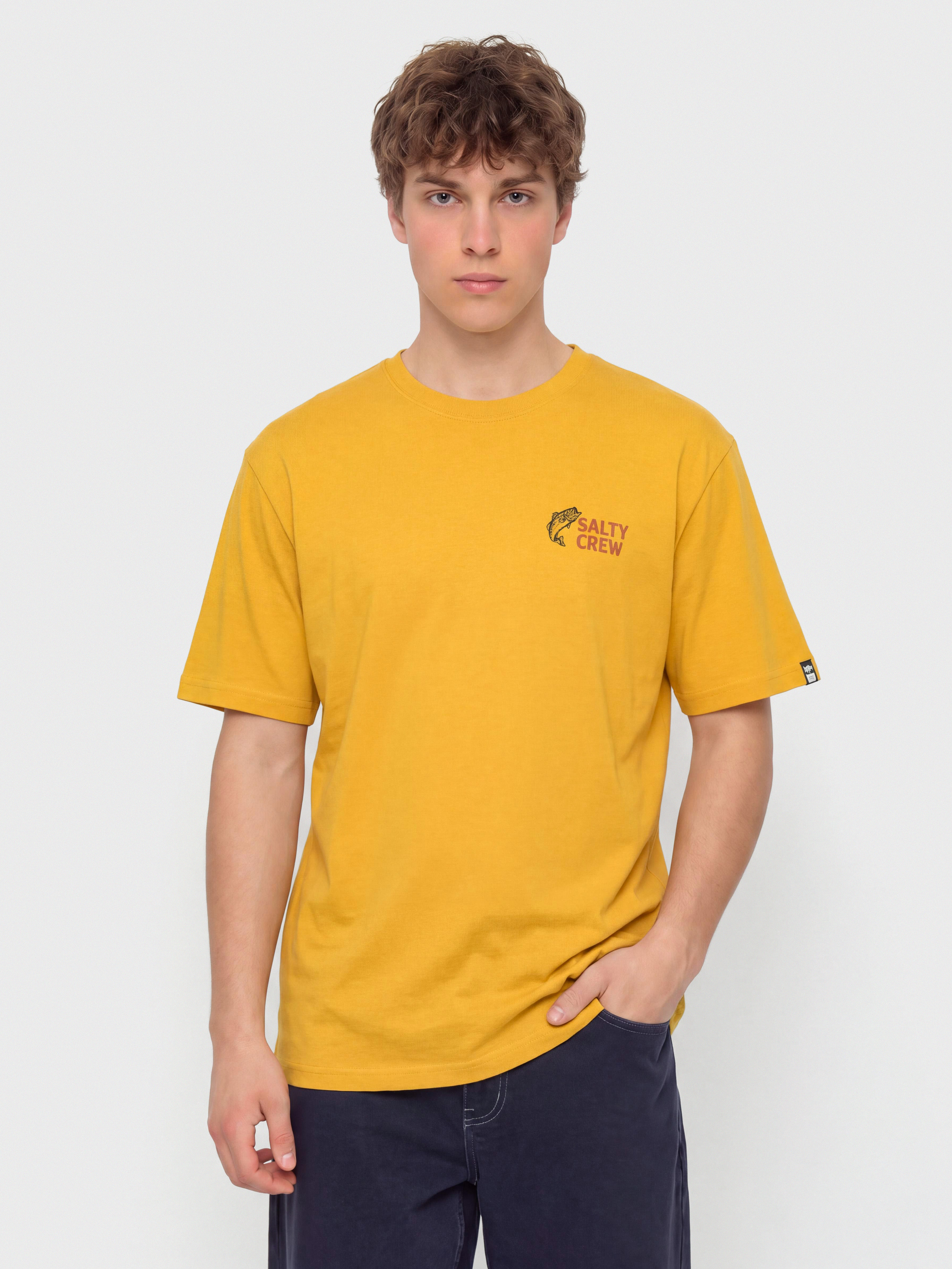 Тениска Salty Crew Bait Shop (mineral yellow)