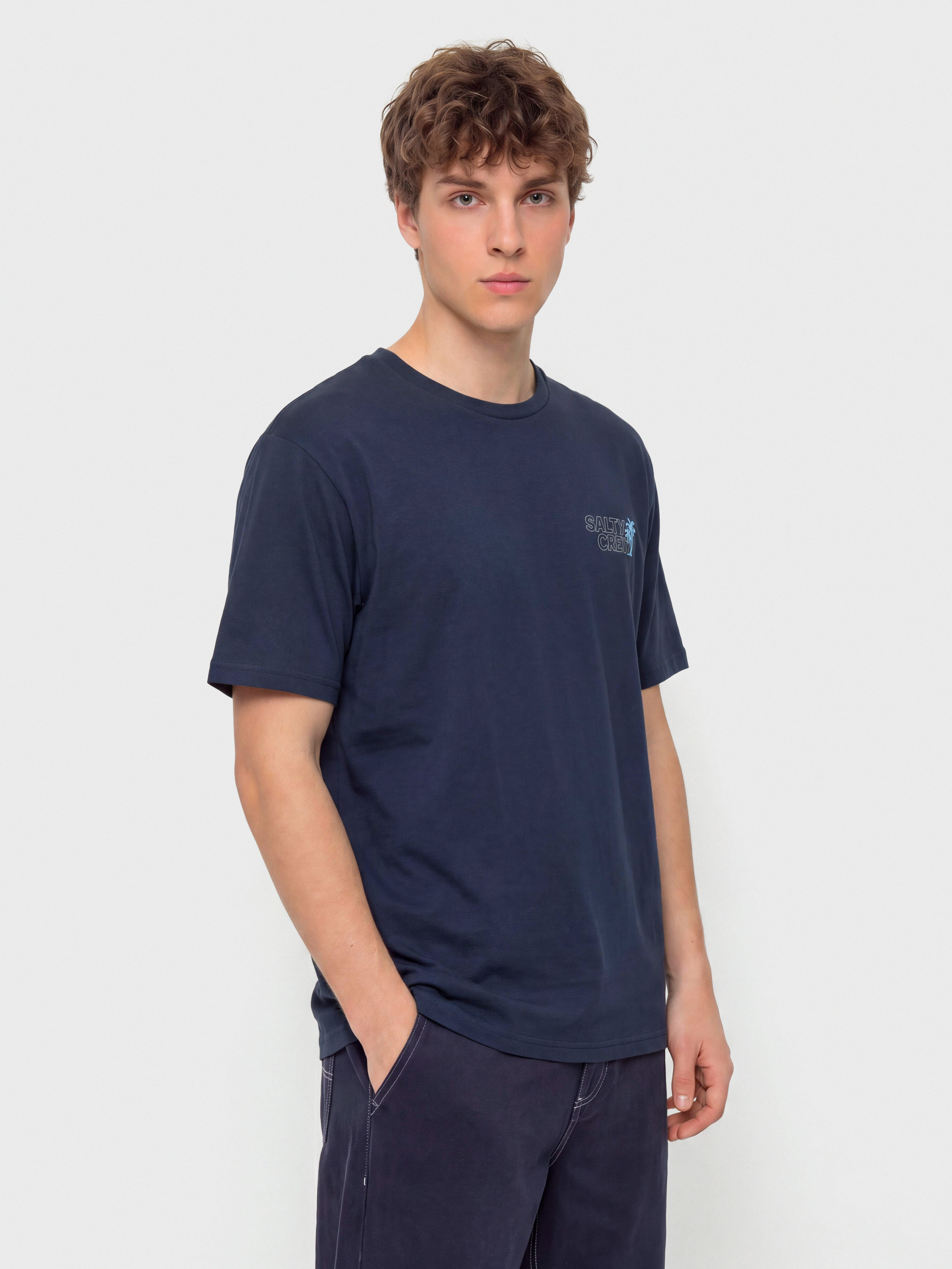 Тениска Salty Crew A Frame Crossover (navy)