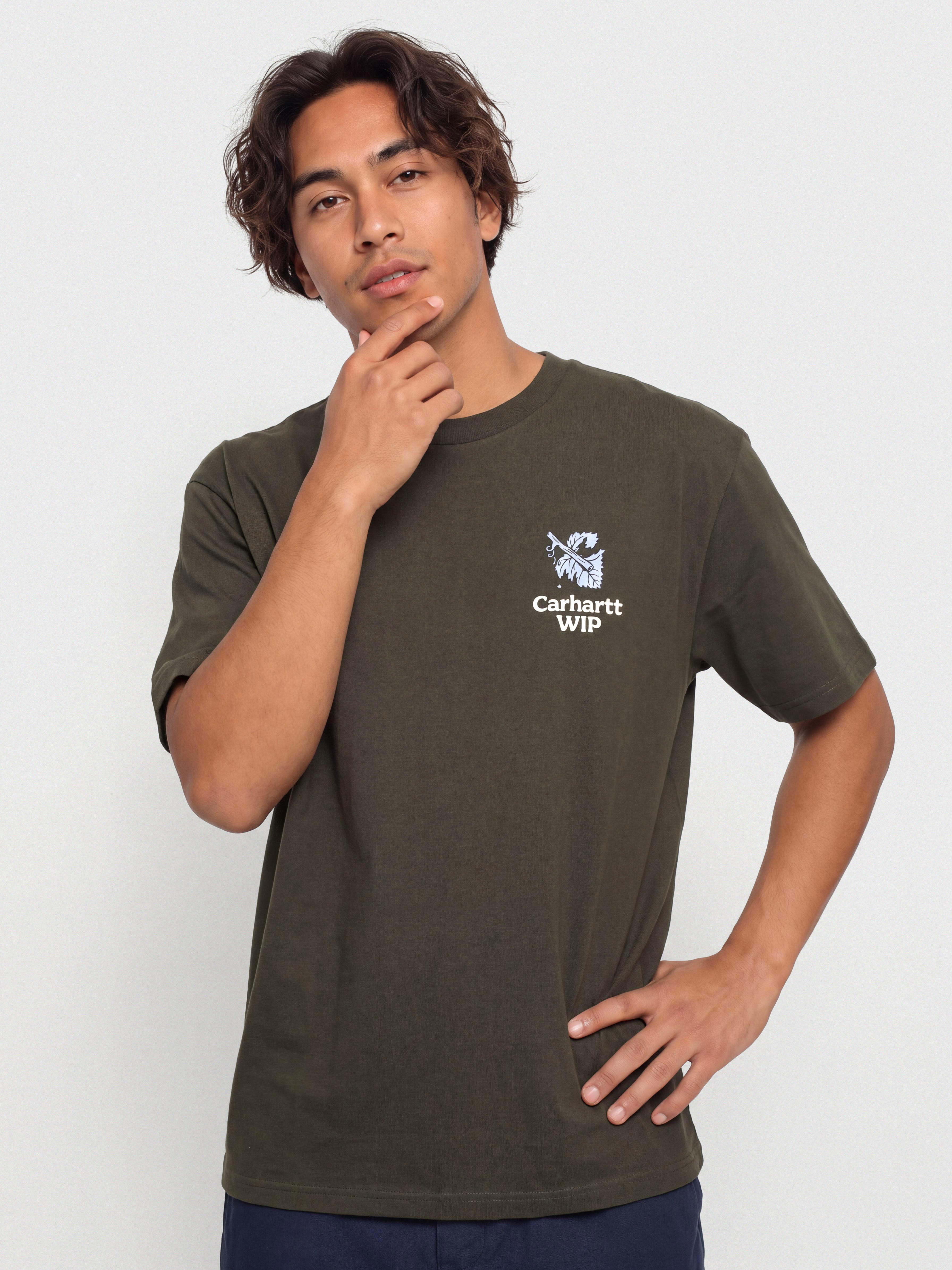 Тениска Carhartt WIP Grape Picker (cypress)