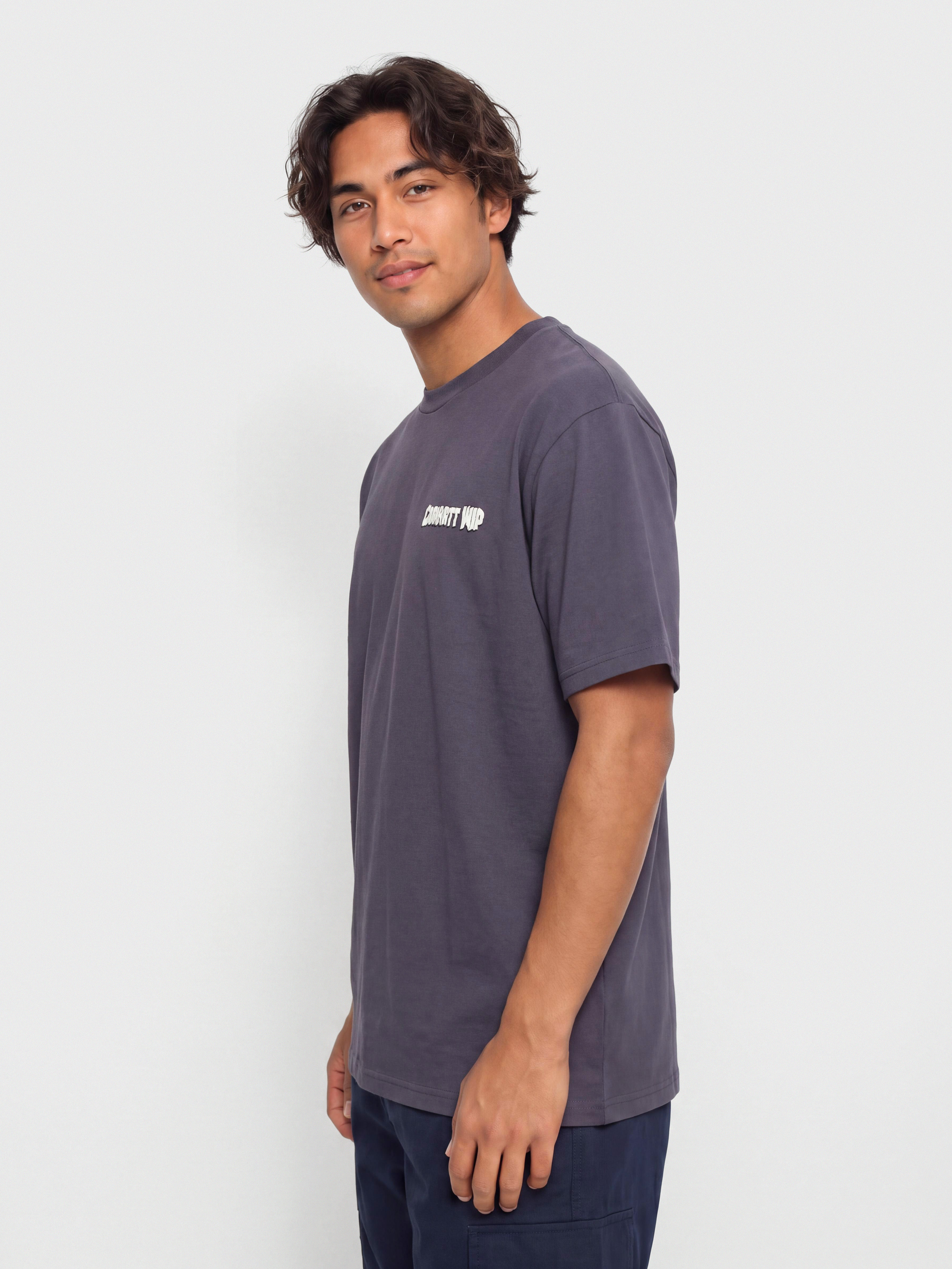 Тениска Carhartt WIP Wiptopia II (shady purple)