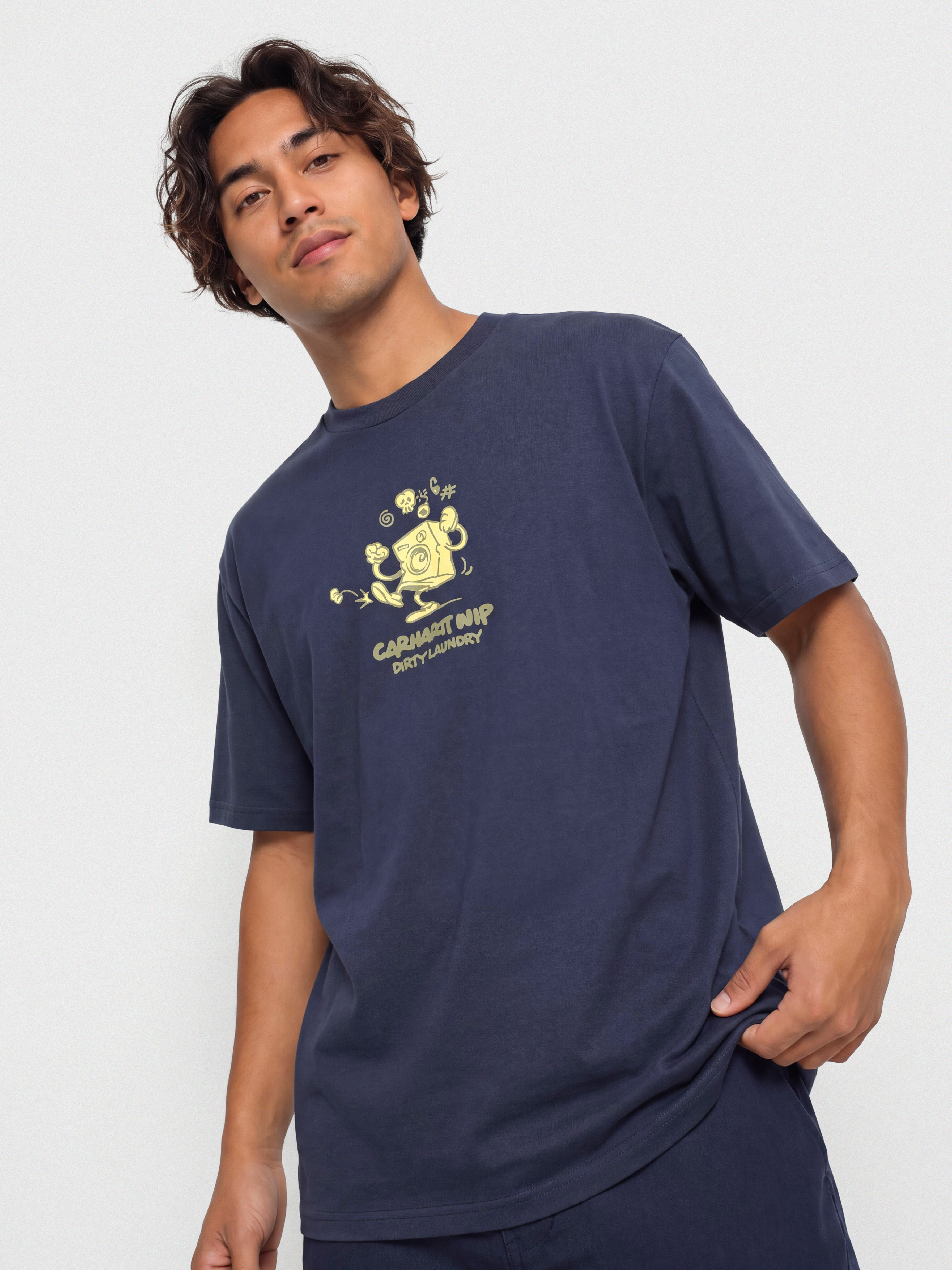 Тениска Carhartt WIP Dirty Laundry (blue)