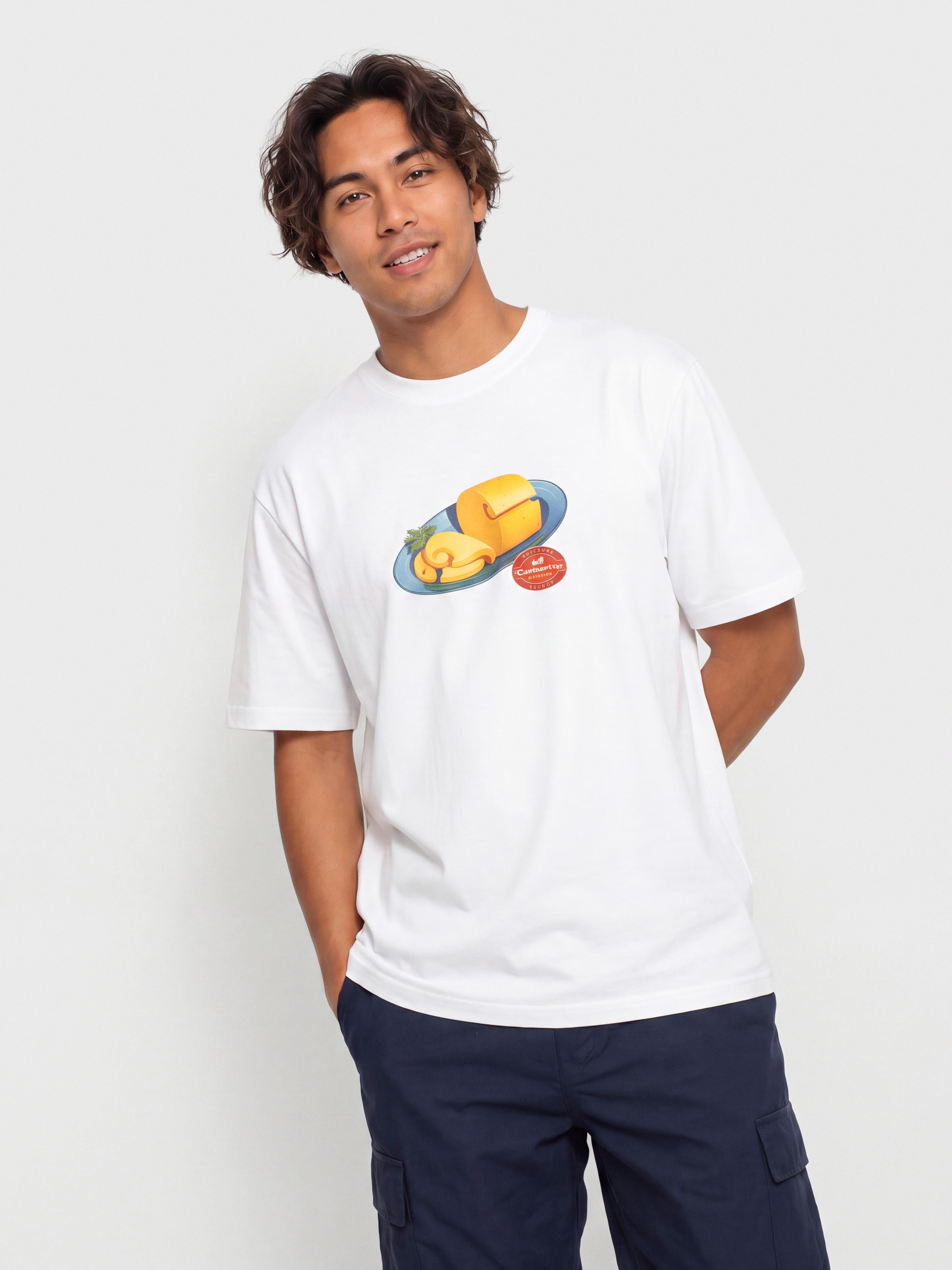 Тениска Carhartt WIP Fromage (white)