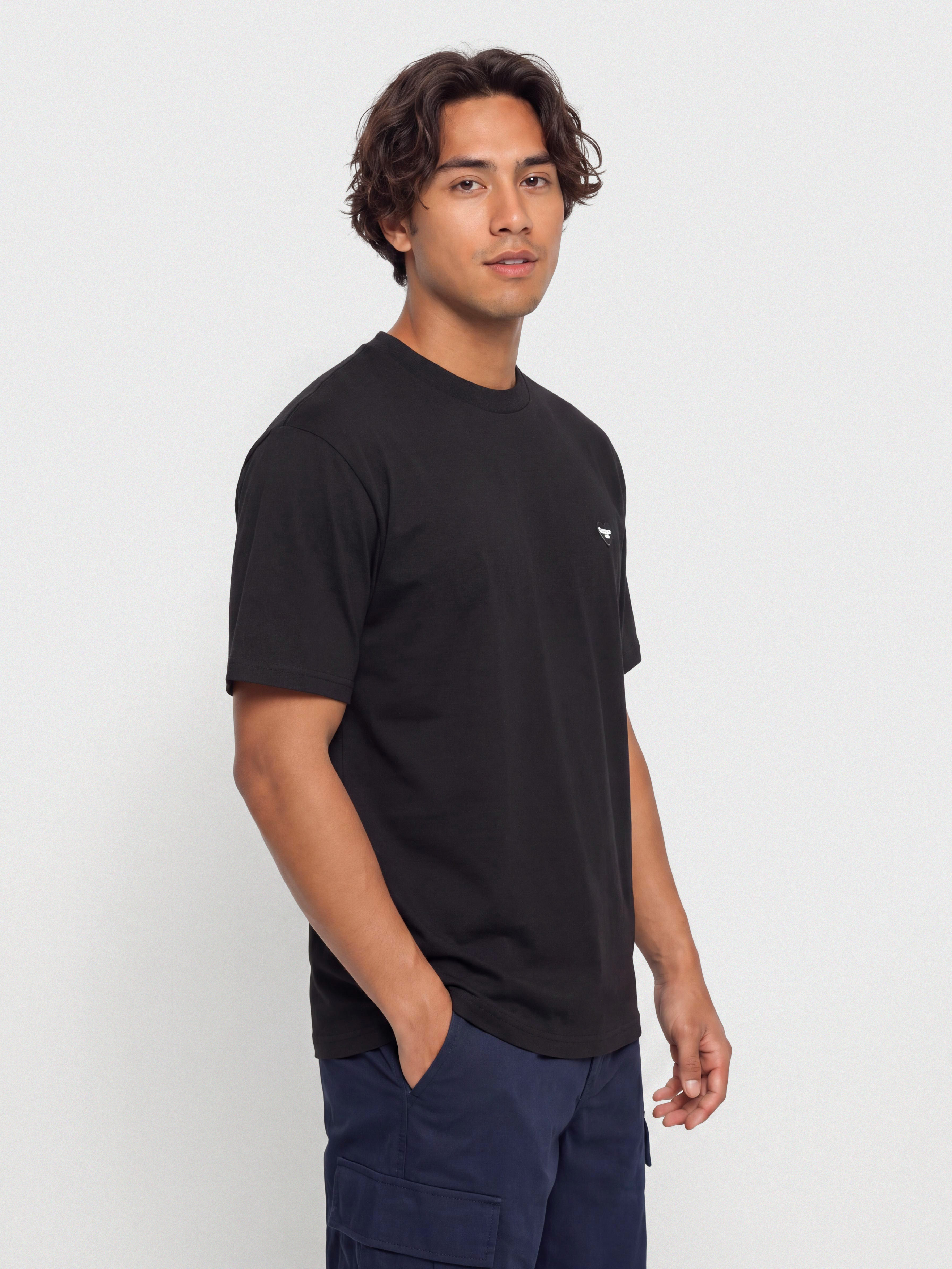 Тениска Carhartt WIP Small Heart (black/black)