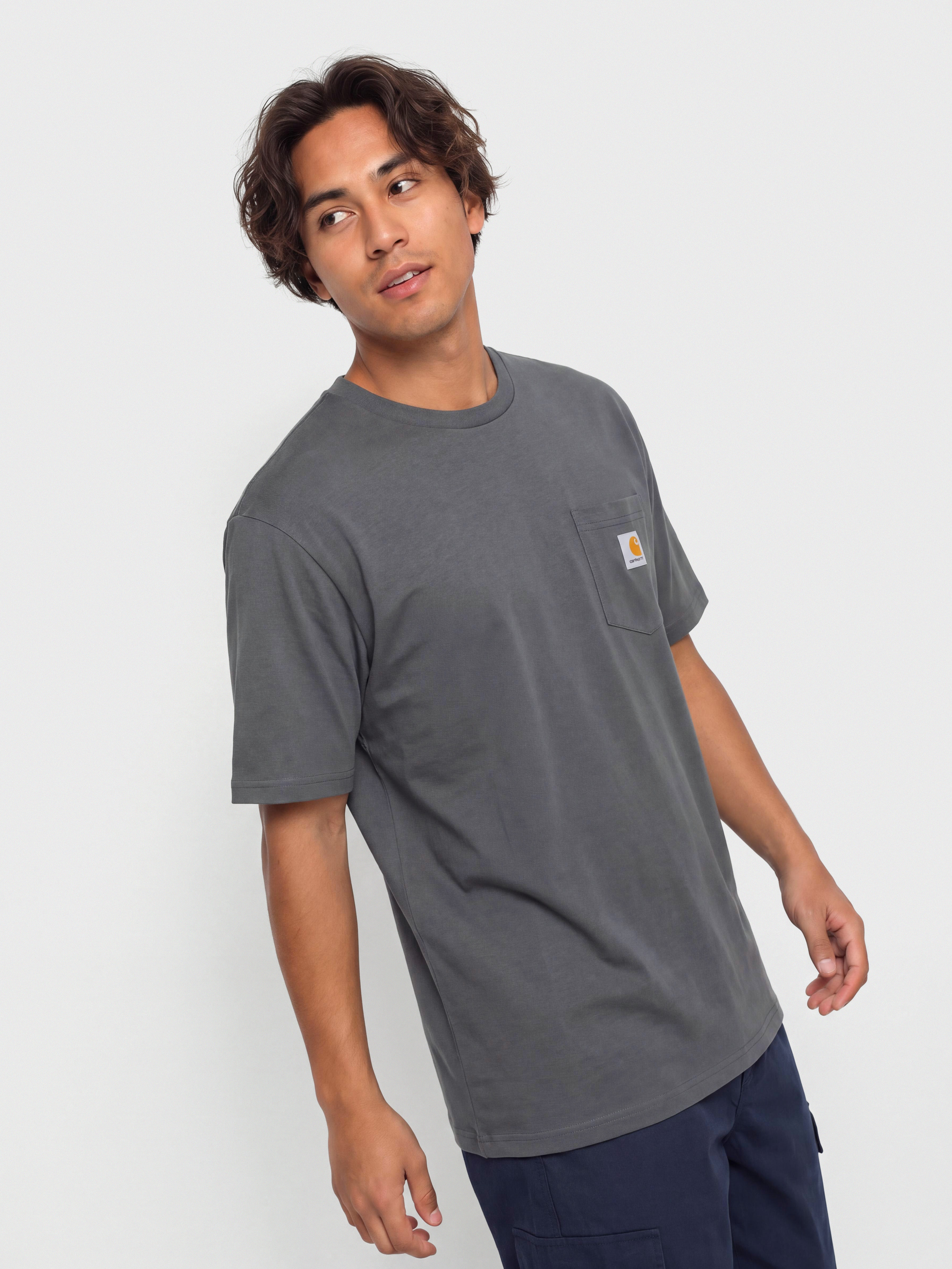 Тениска Carhartt WIP Pocket (styx)