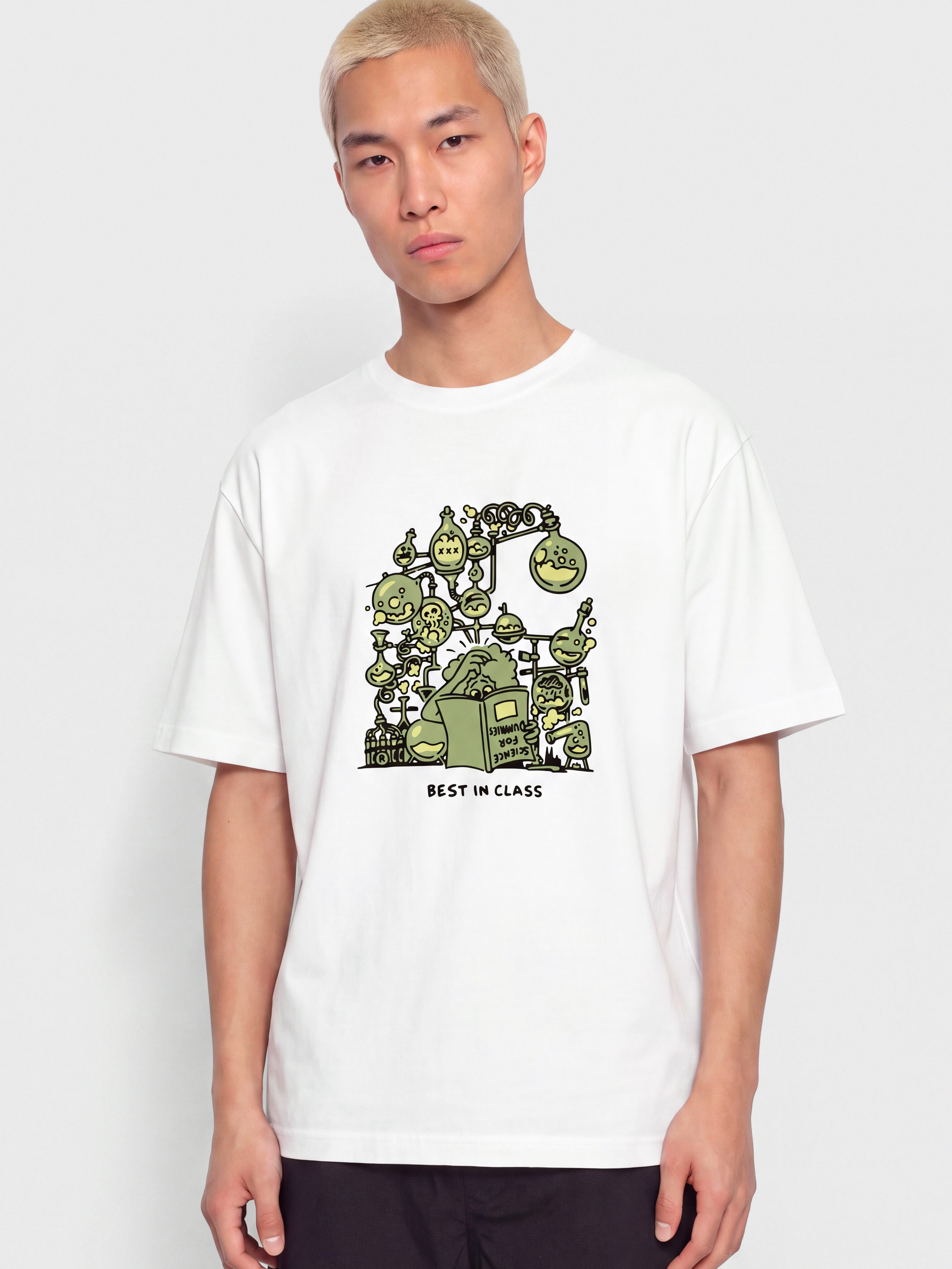 Тениска Carhartt WIP Beaker (white)