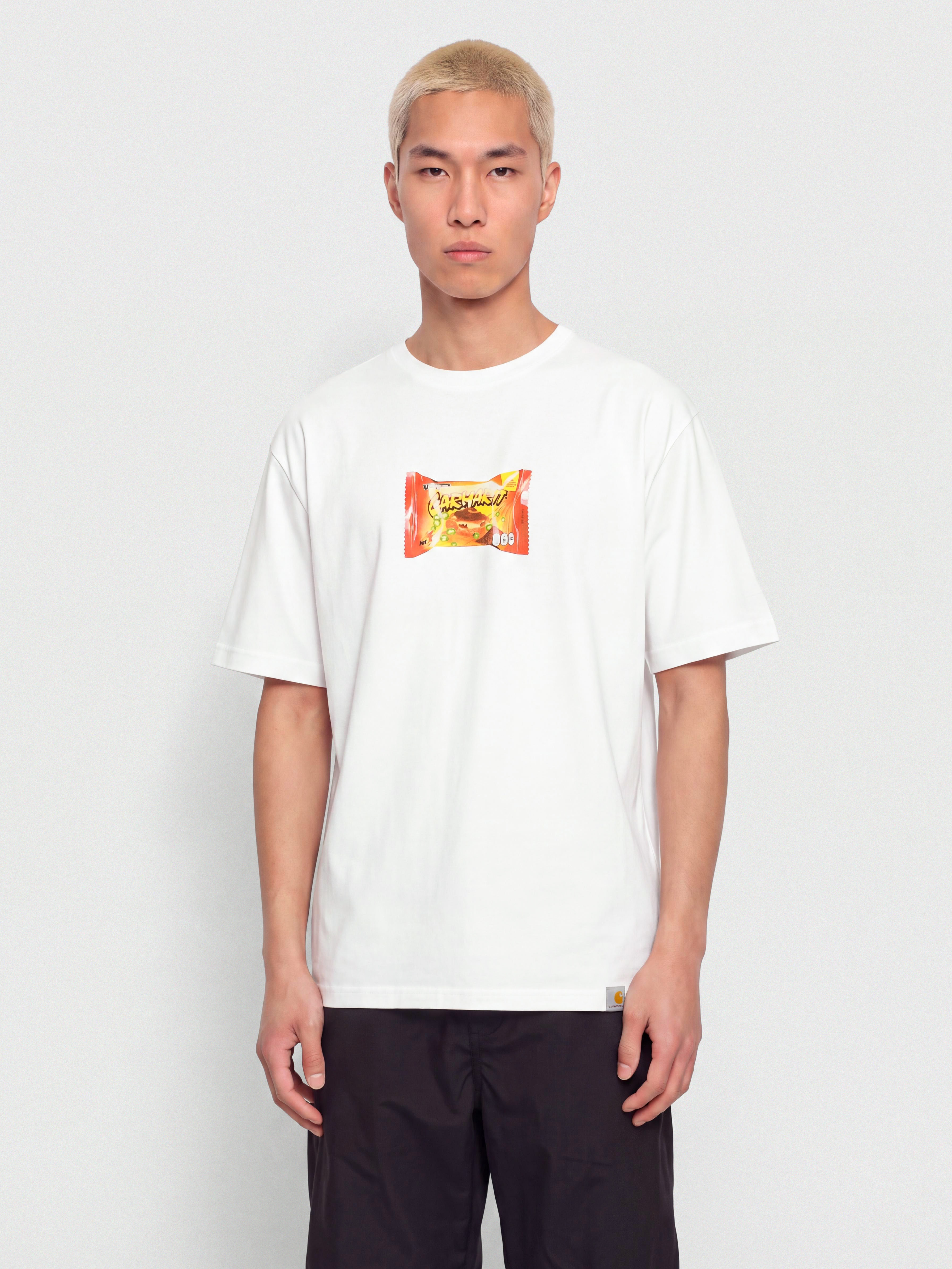 Тениска Carhartt WIP Road Side Snack (white)