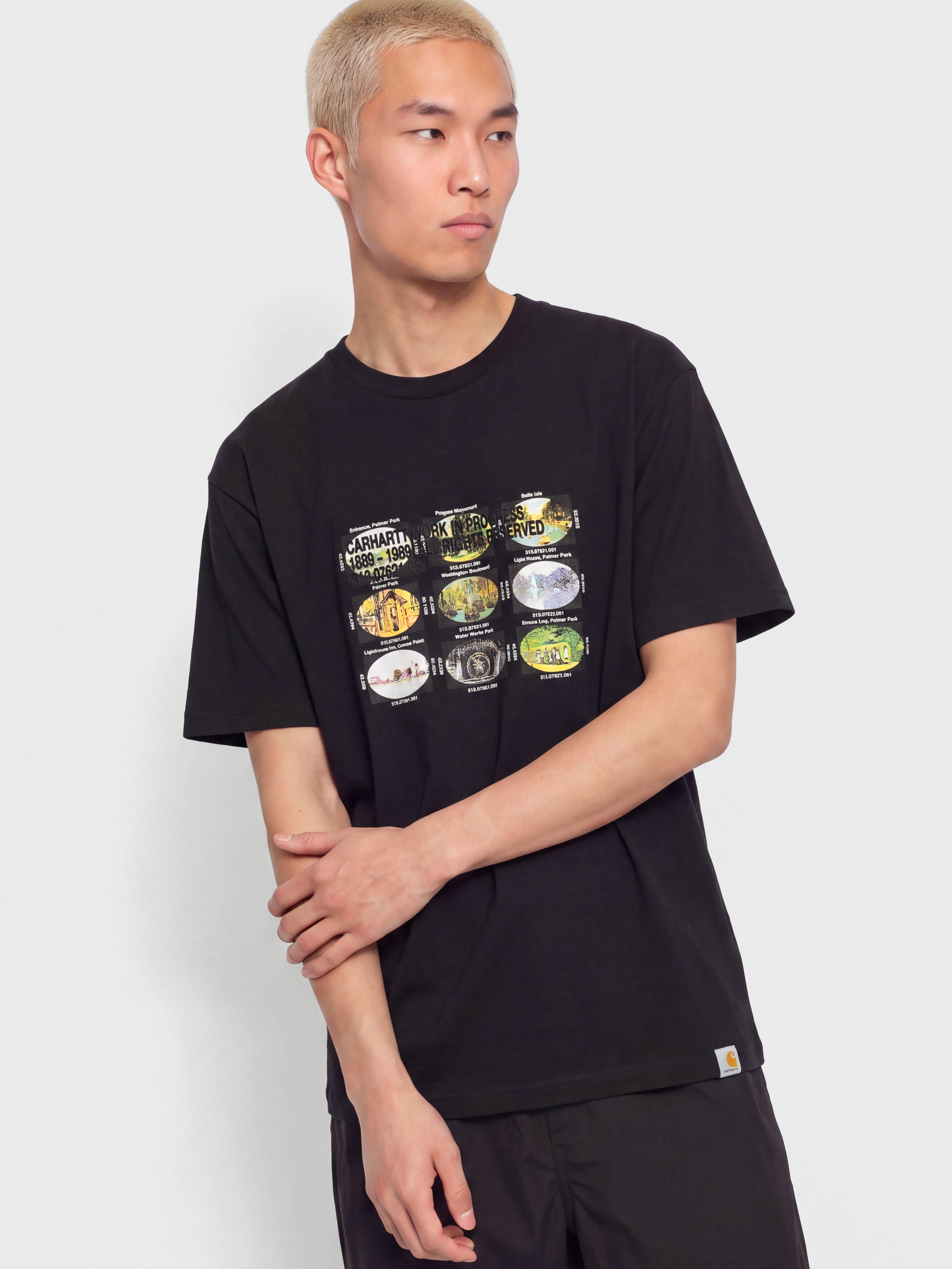 Тениска Carhartt WIP Coordinates (black)