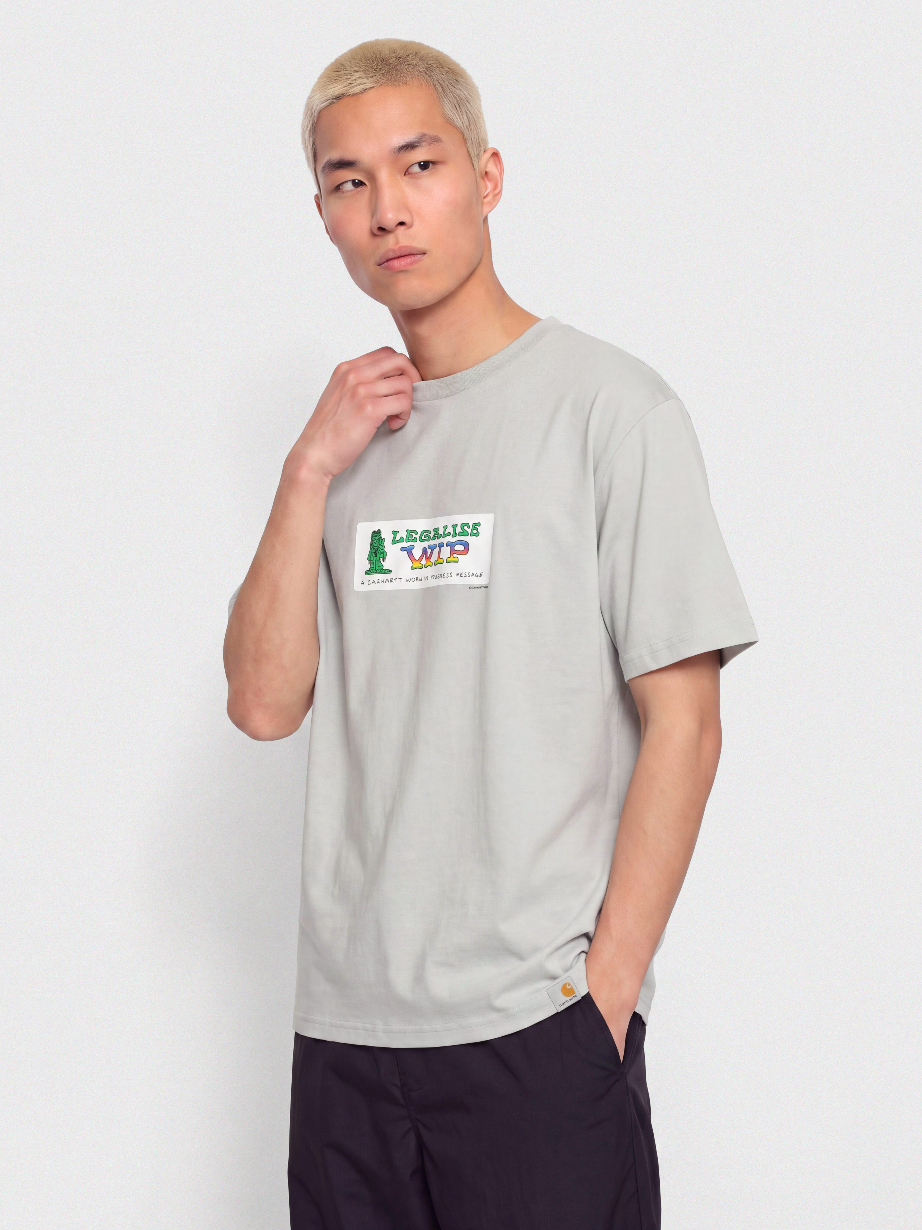 Тениска Carhartt WIP Bumper Stickers (pontiki)