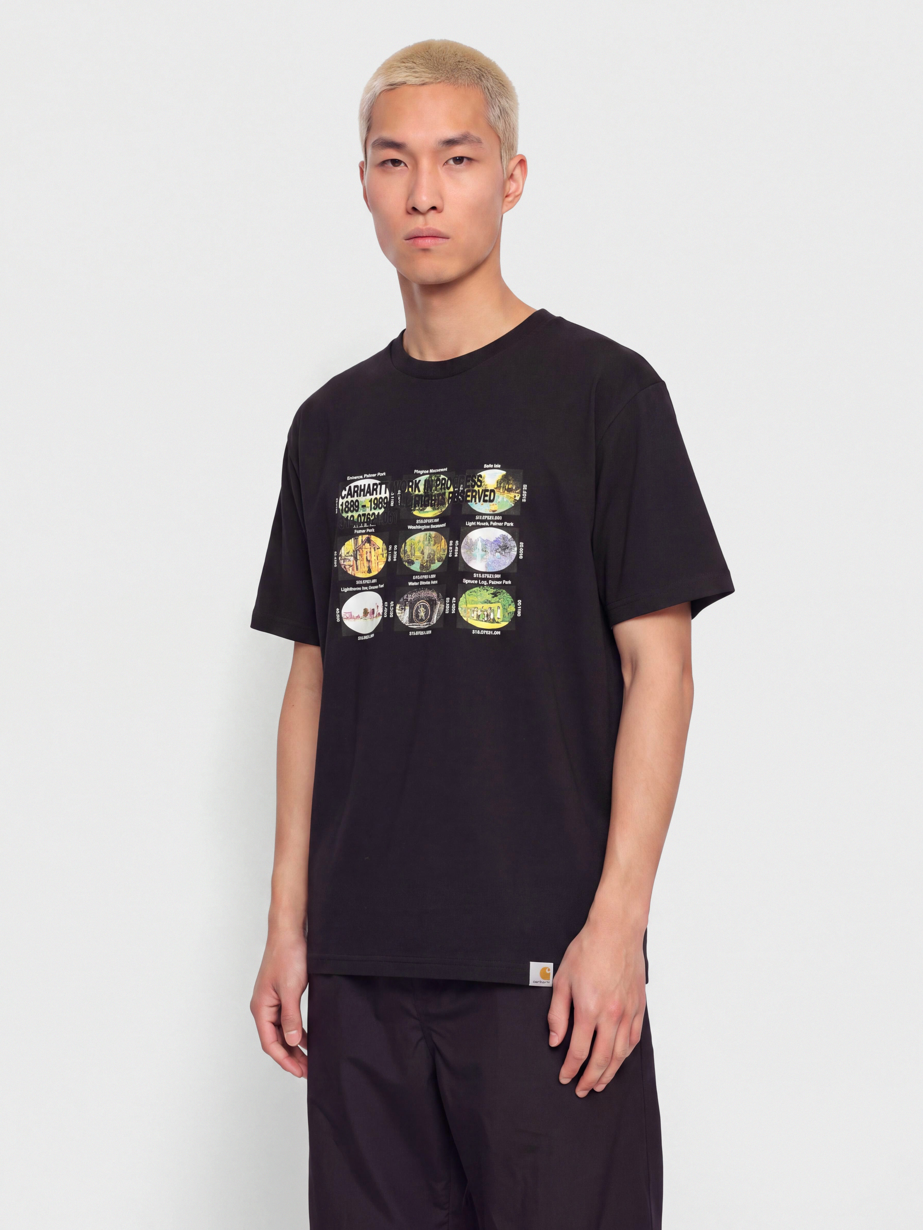 Тениска Carhartt WIP Coordinates (black)