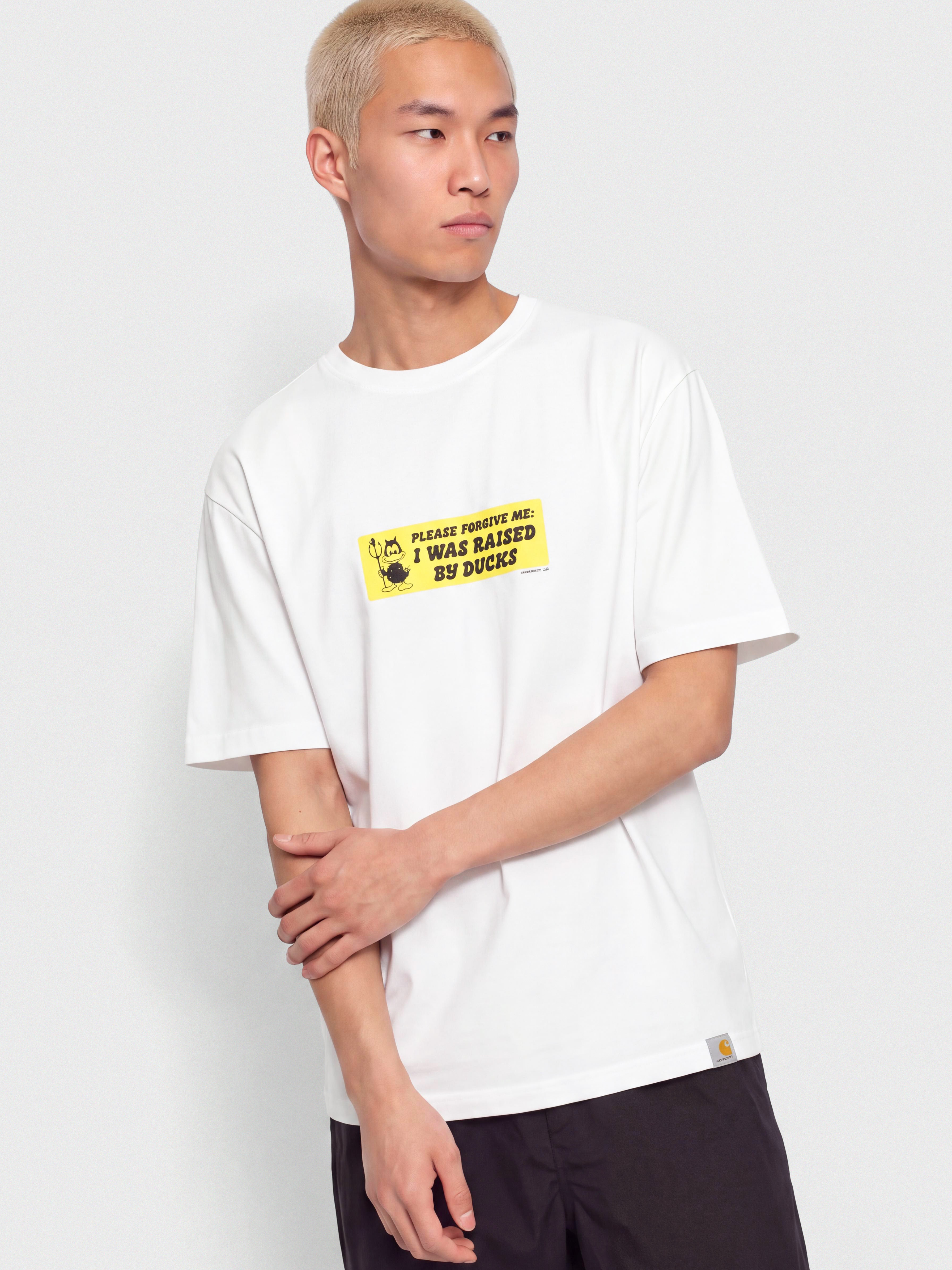 Тениска Carhartt WIP Bumper Stickers (white)