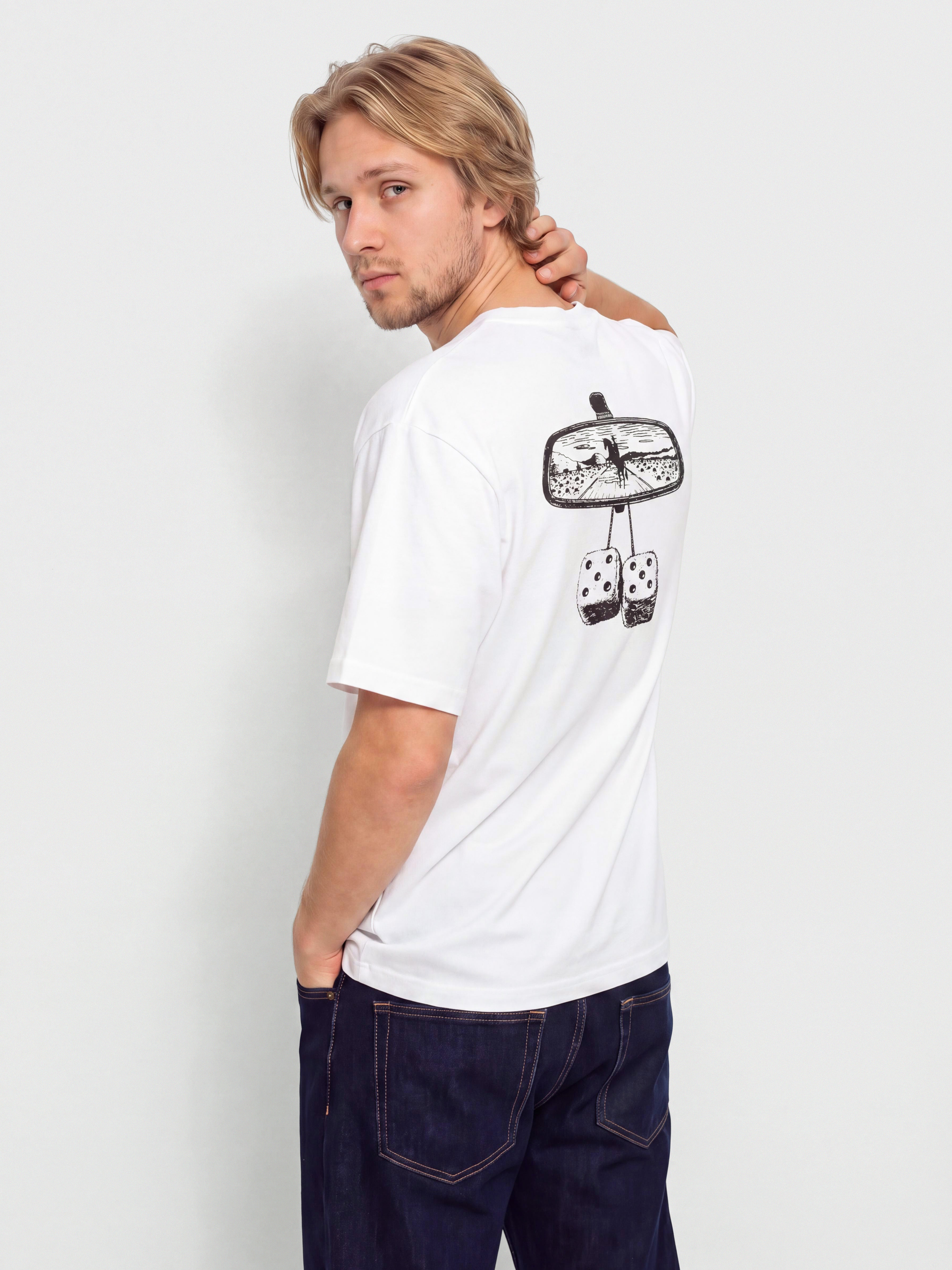 Тениска Dickies Polk (white)