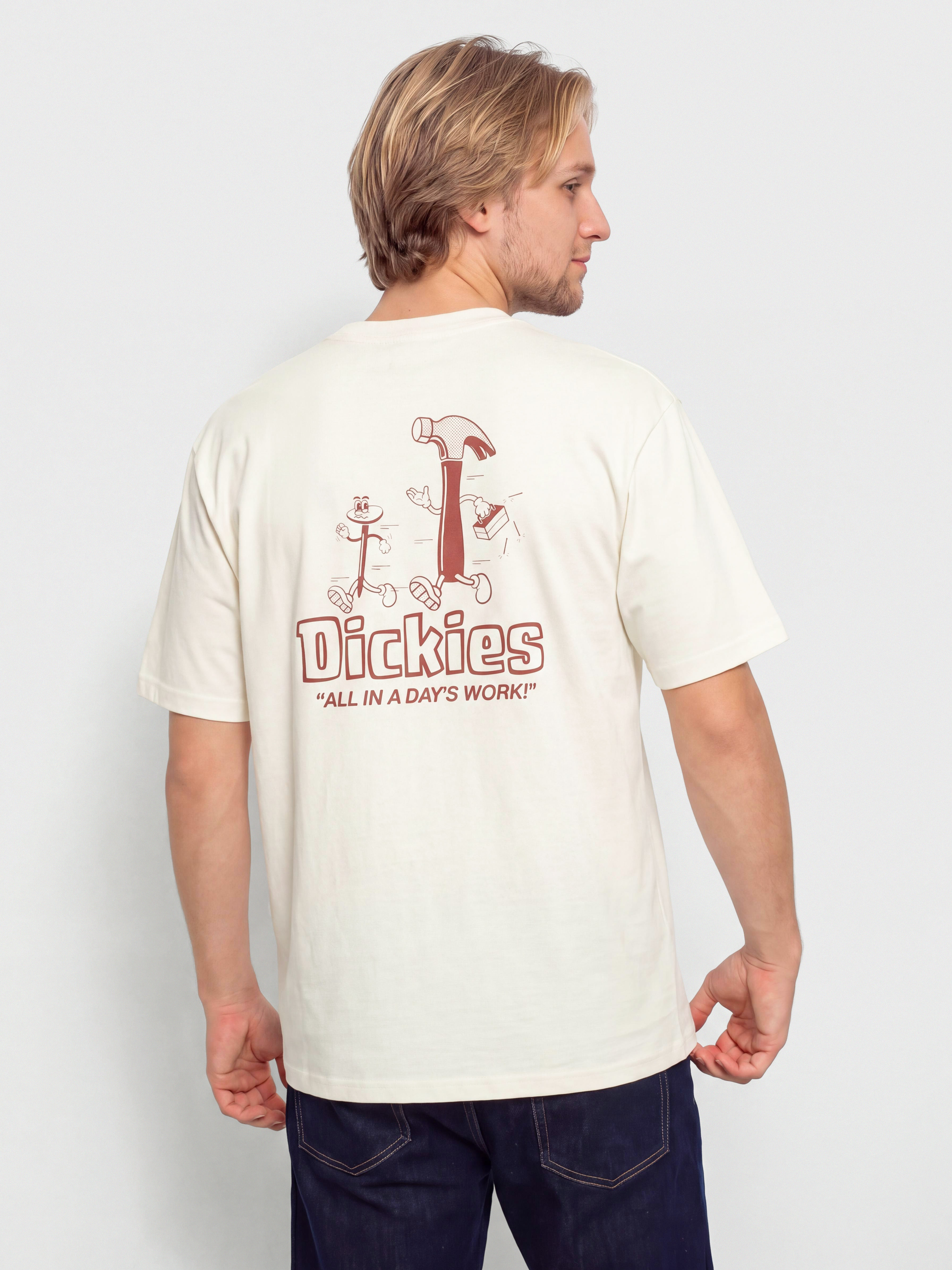 Тениска Dickies Fairlawn (egret)