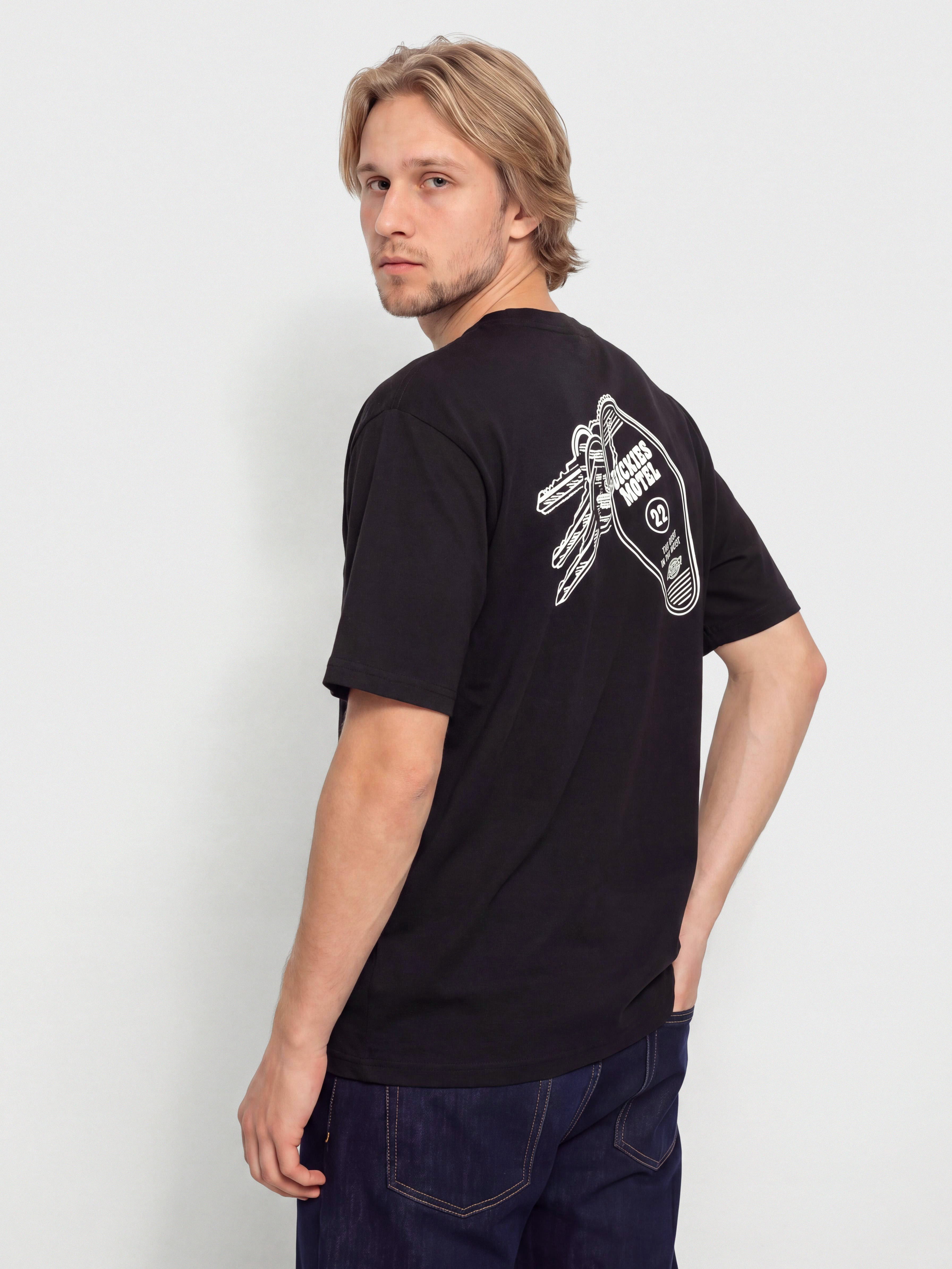 Тениска Dickies Plain City (black)