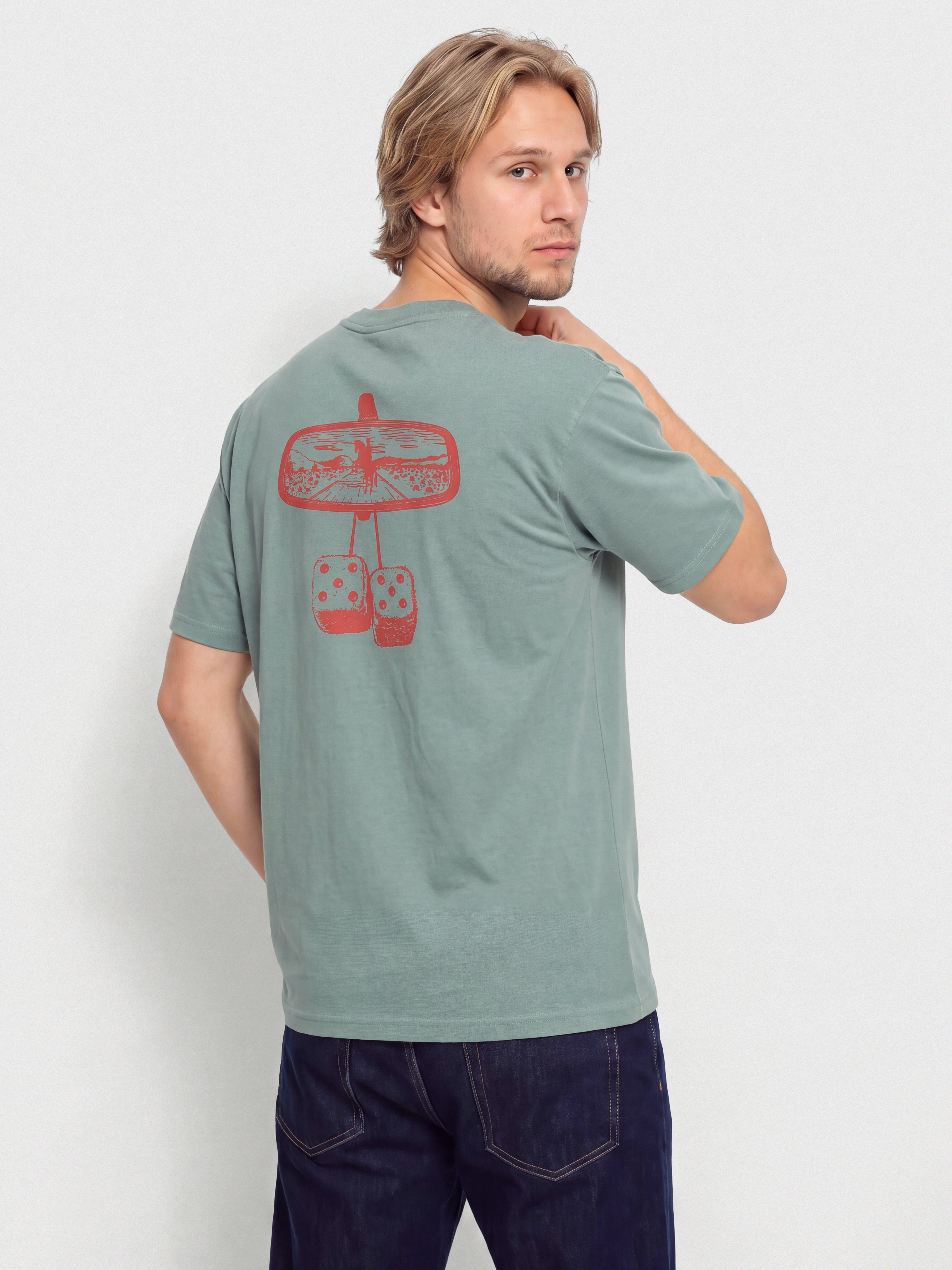 Тениска Dickies Polk (stormy sea)
