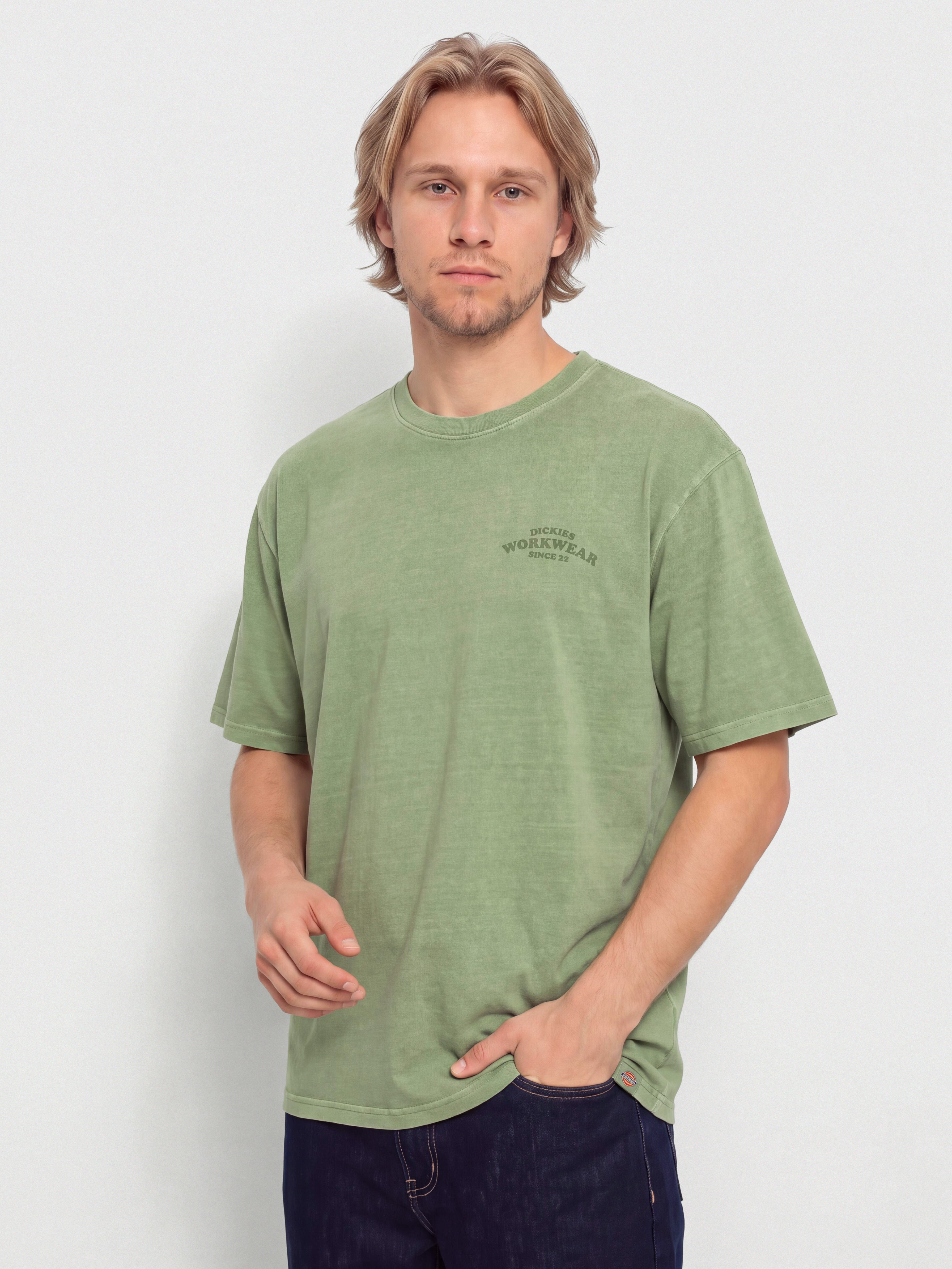 Тениска Dickies Christiana (sea spray)
