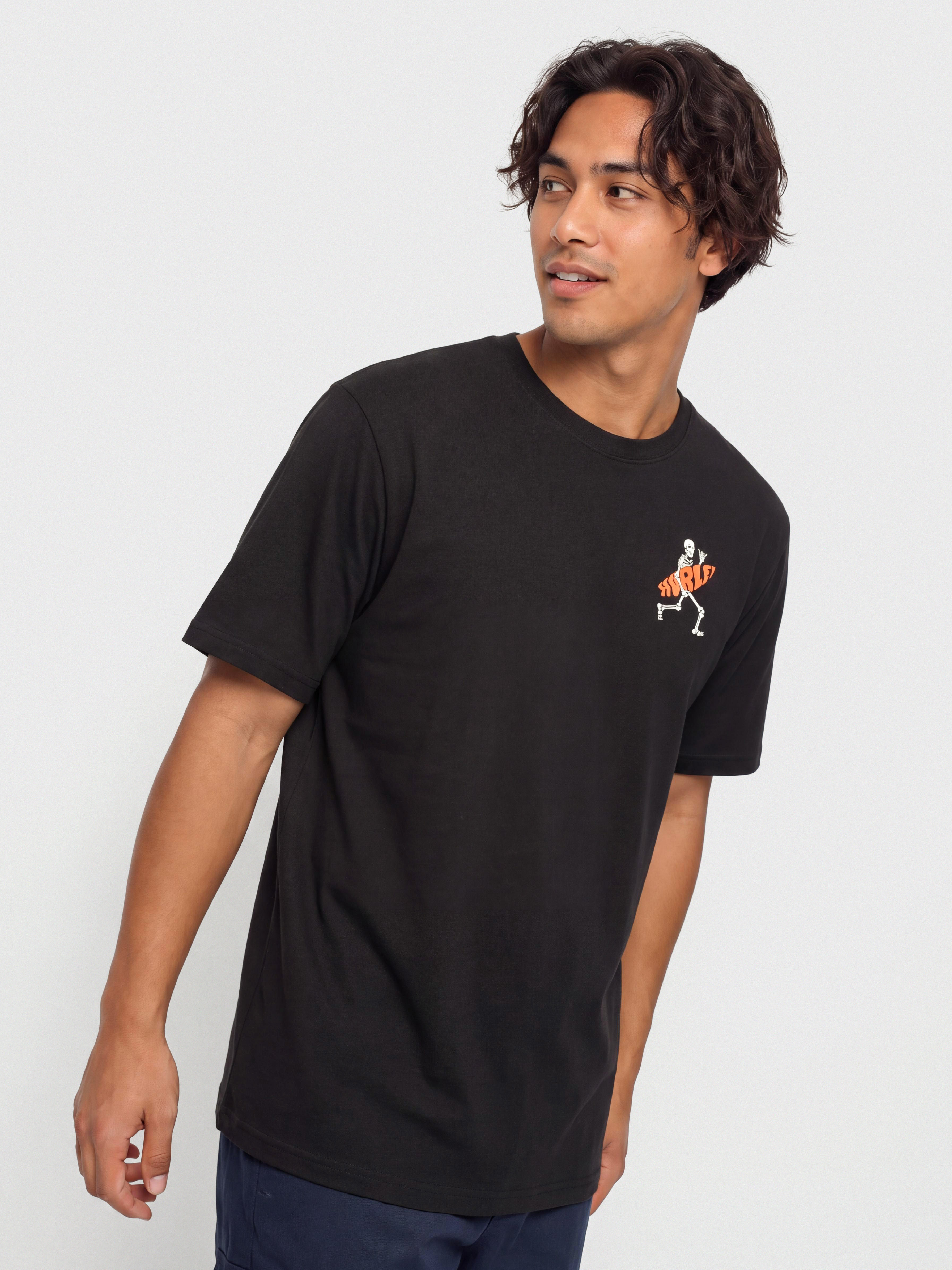Тениска Hurley Flamingue (black)