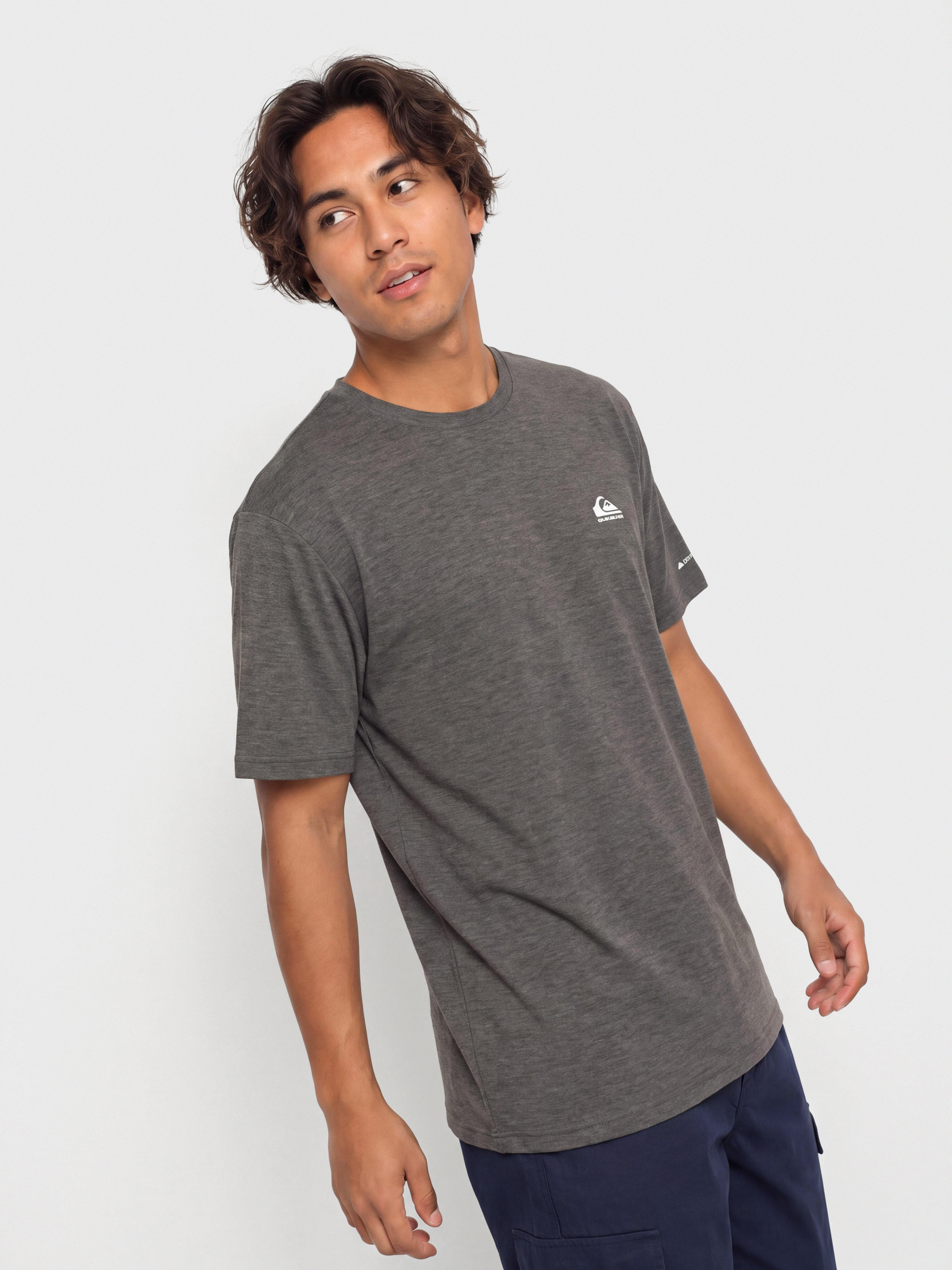 Тениска Quiksilver Coastal Run (black heather)