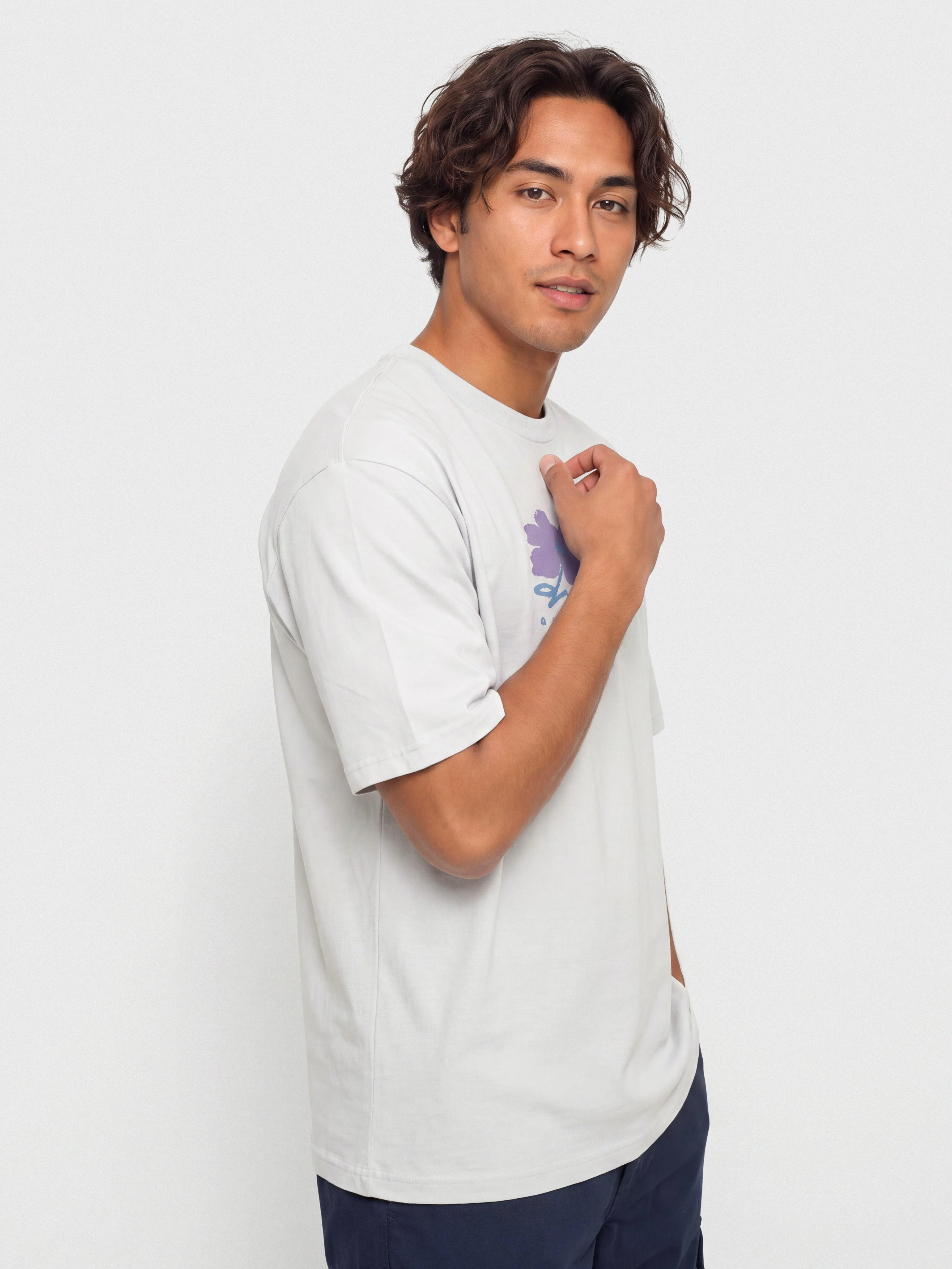 Тениска Quiksilver Structured Flower (micro chip)