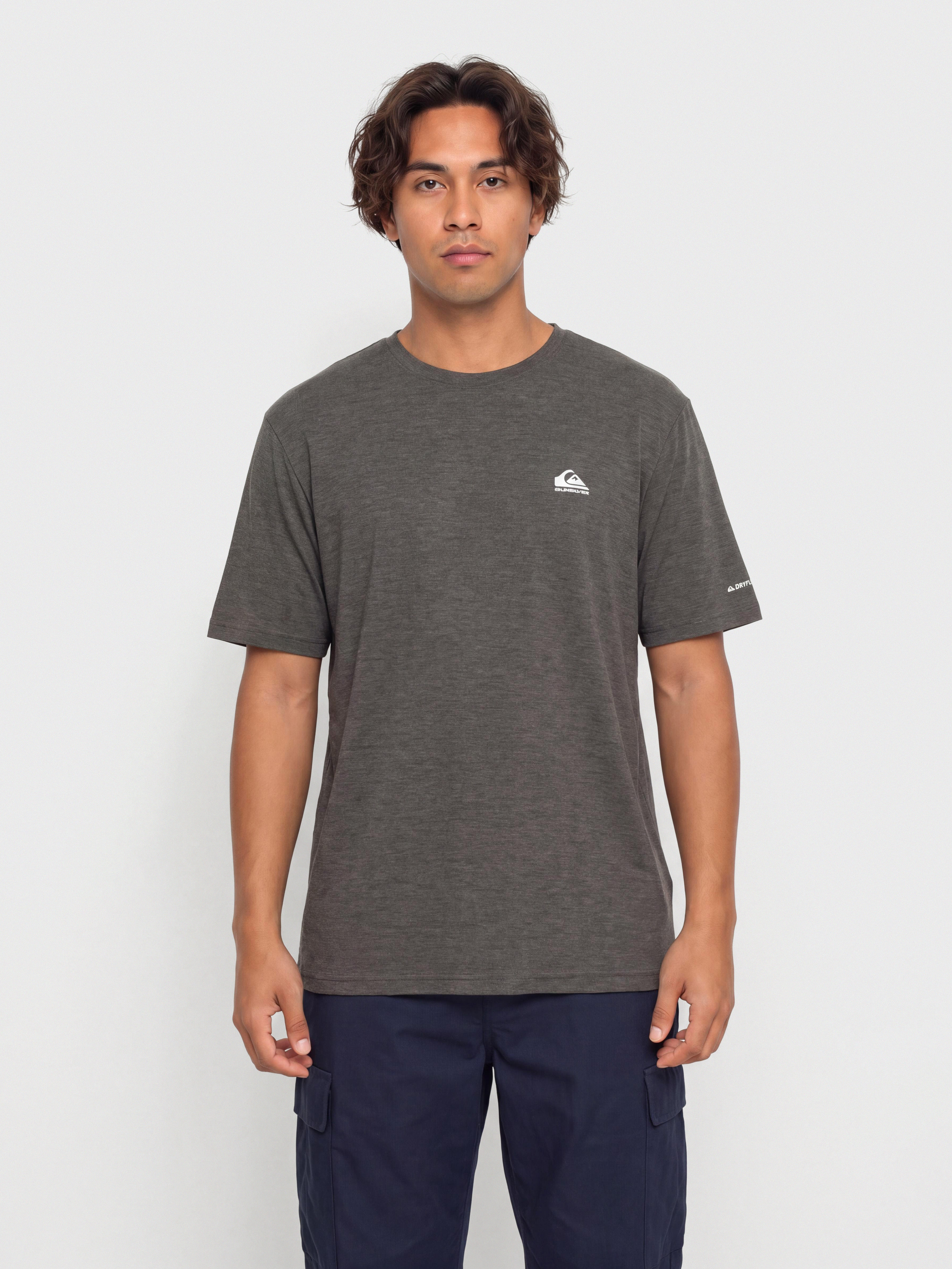 Тениска Quiksilver Coastal Run (black heather)