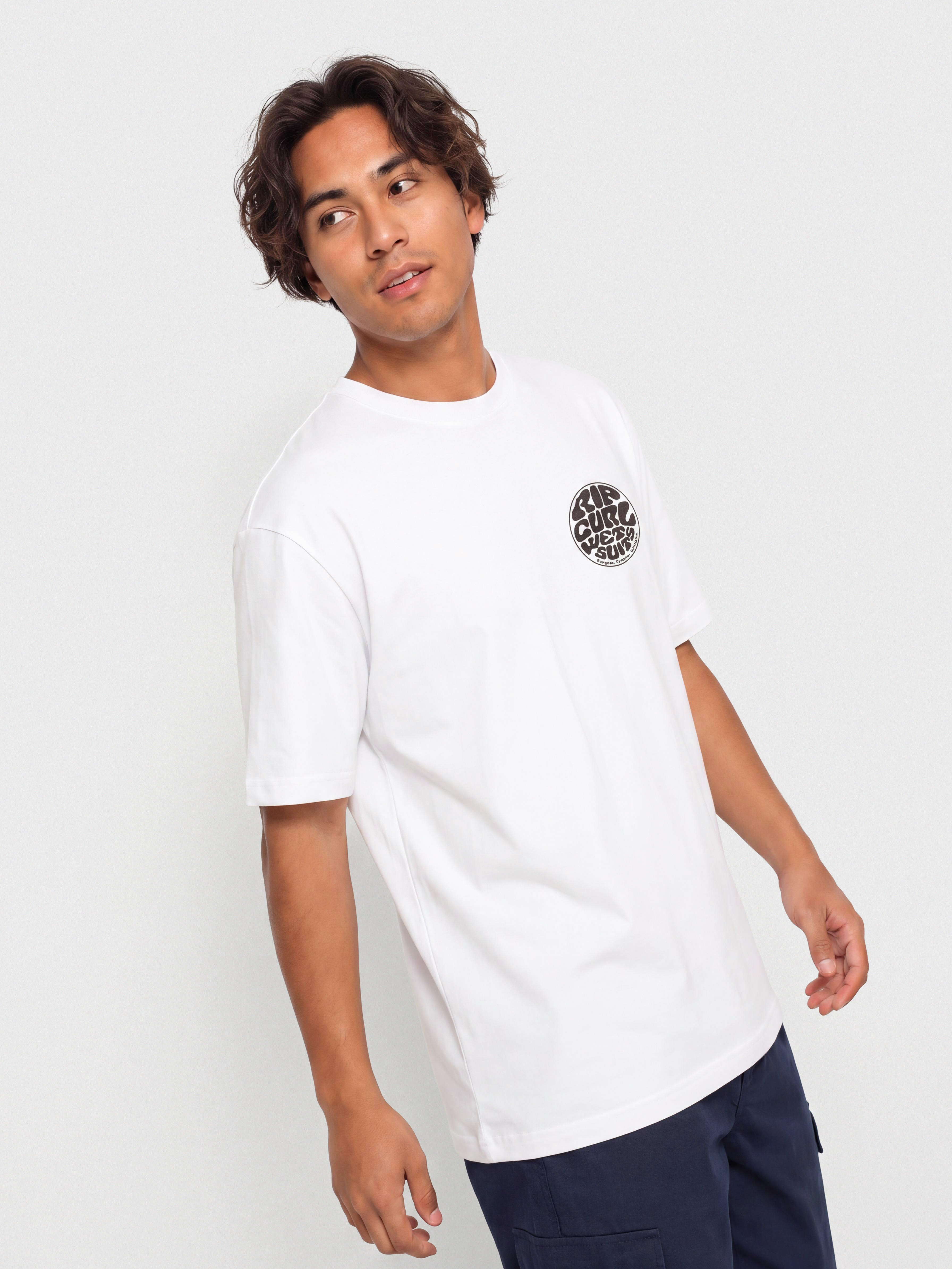 Тениска Rip Curl Wettie Icon (optical white)