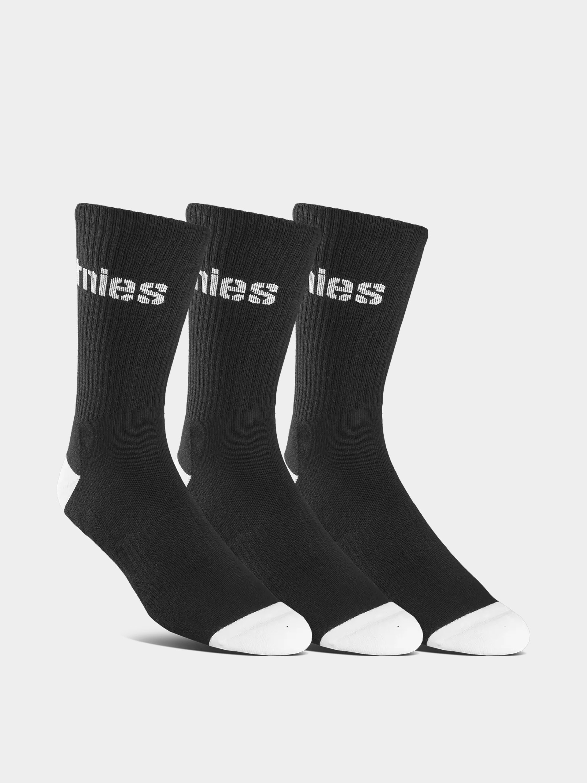 Чорапи Etnies Wordmark Sock 3 Pack (black)