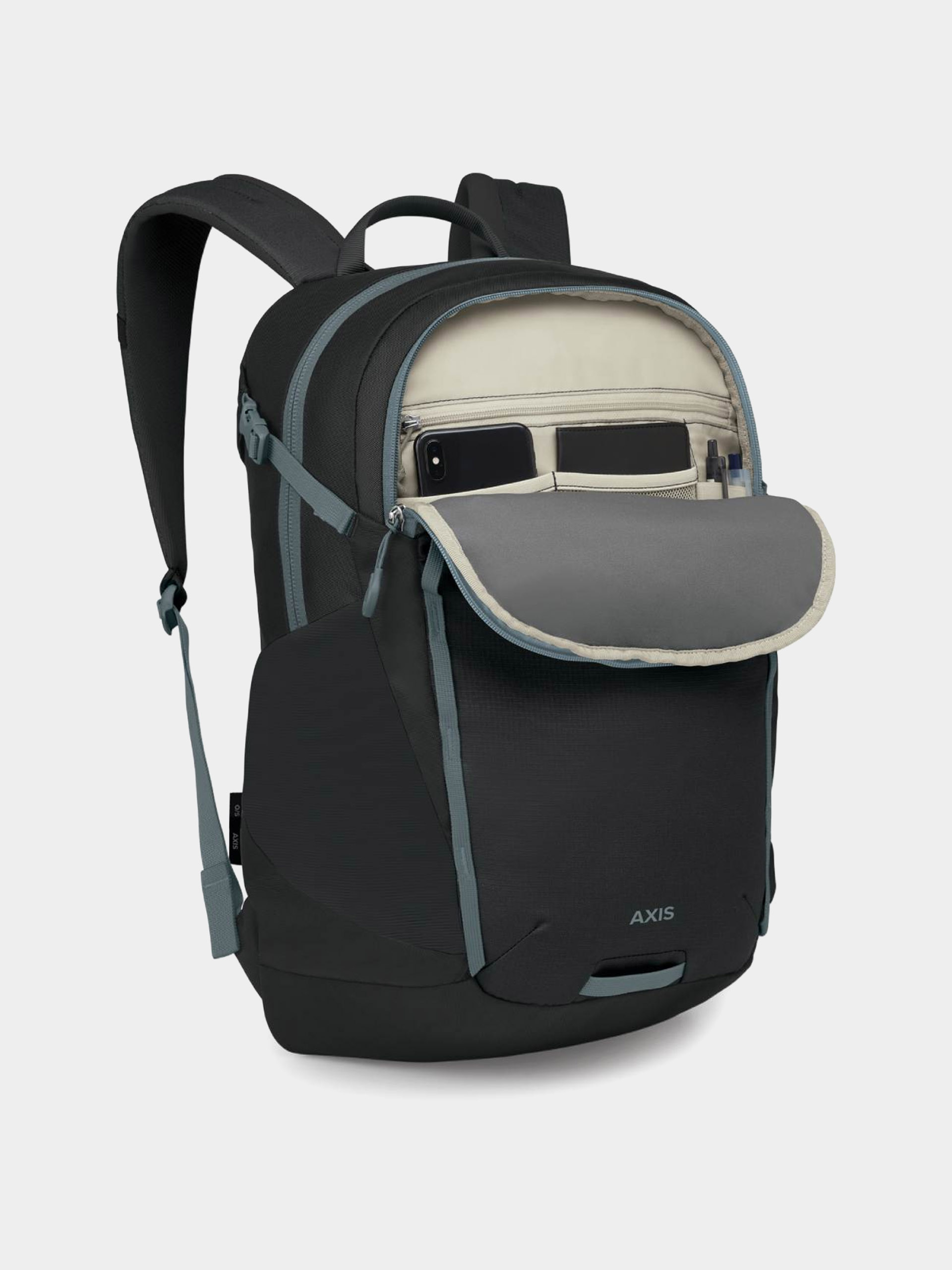 Раница Osprey Axis (black/shale grey)