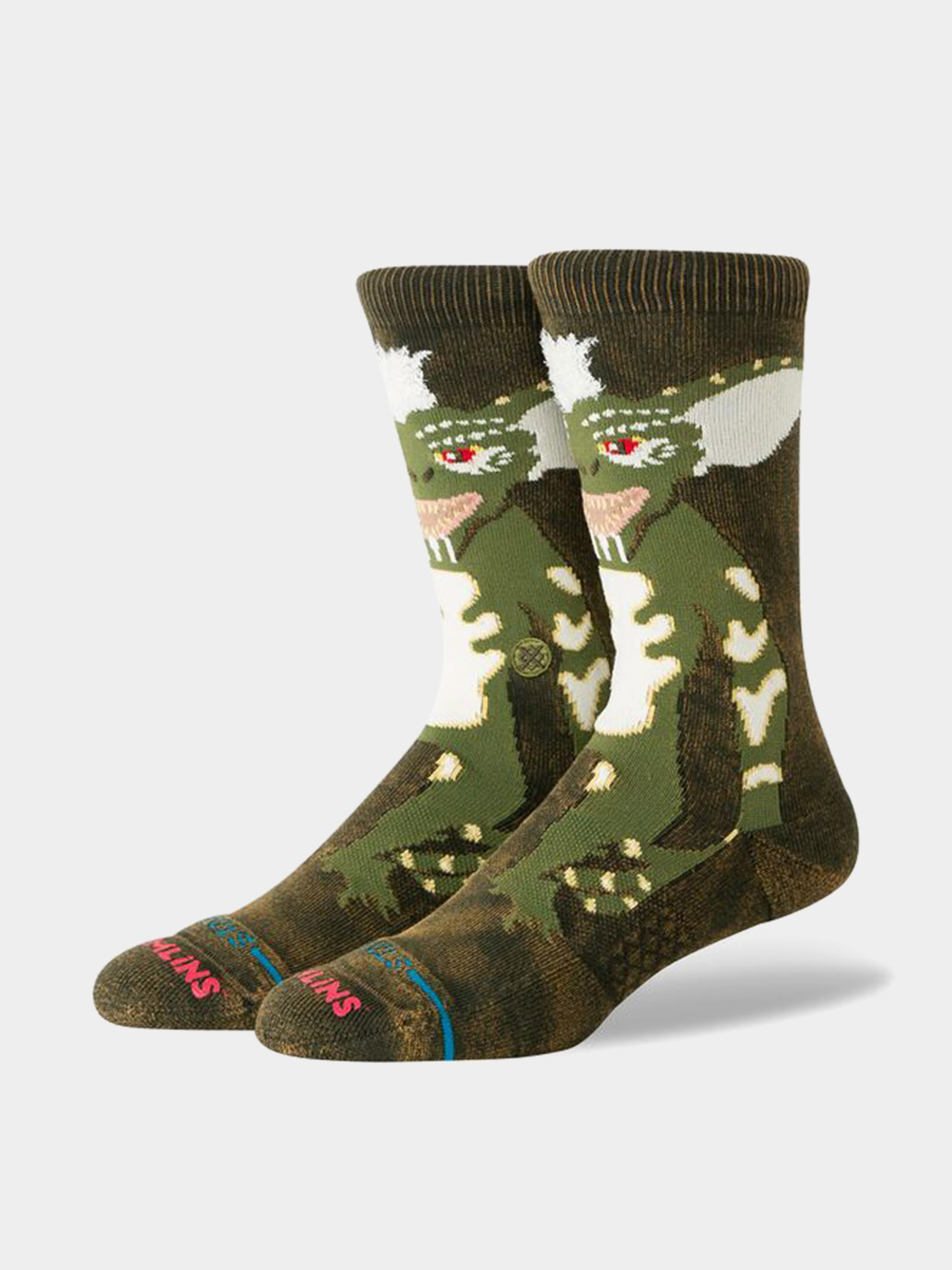 Чорапи Stance Stripe Gremlins Crew (dark/green)