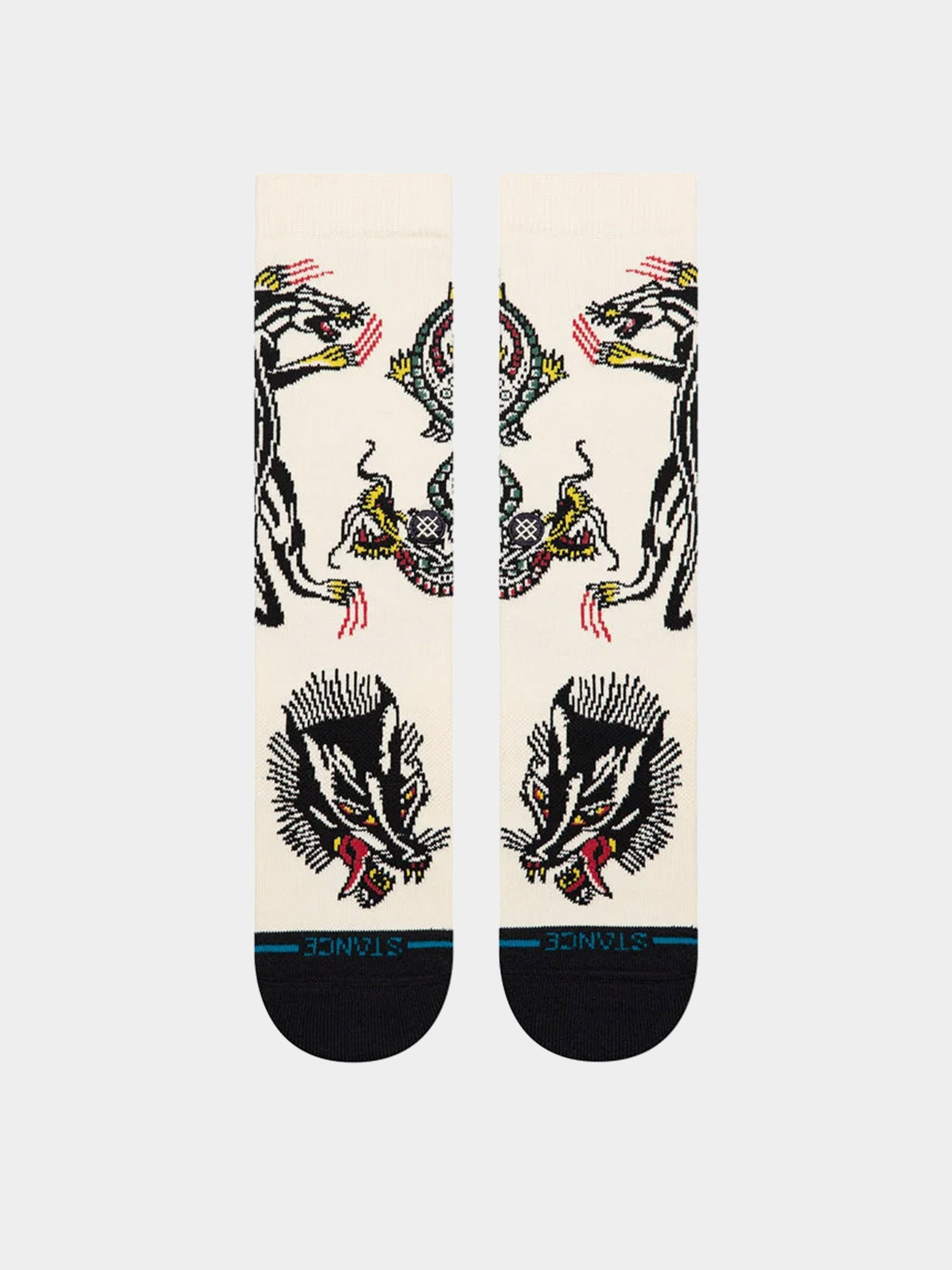 Чорапи Stance Battle Crew (cream)