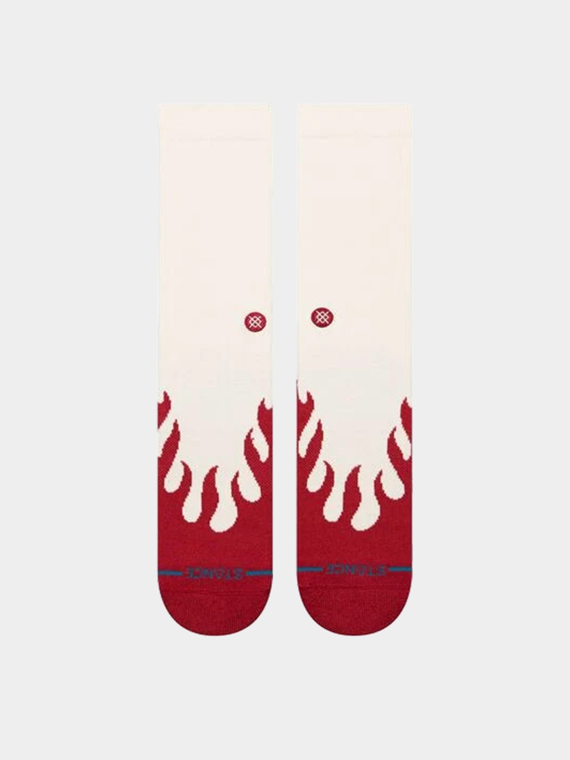Чорапи Stance Heating Up Crew (red)