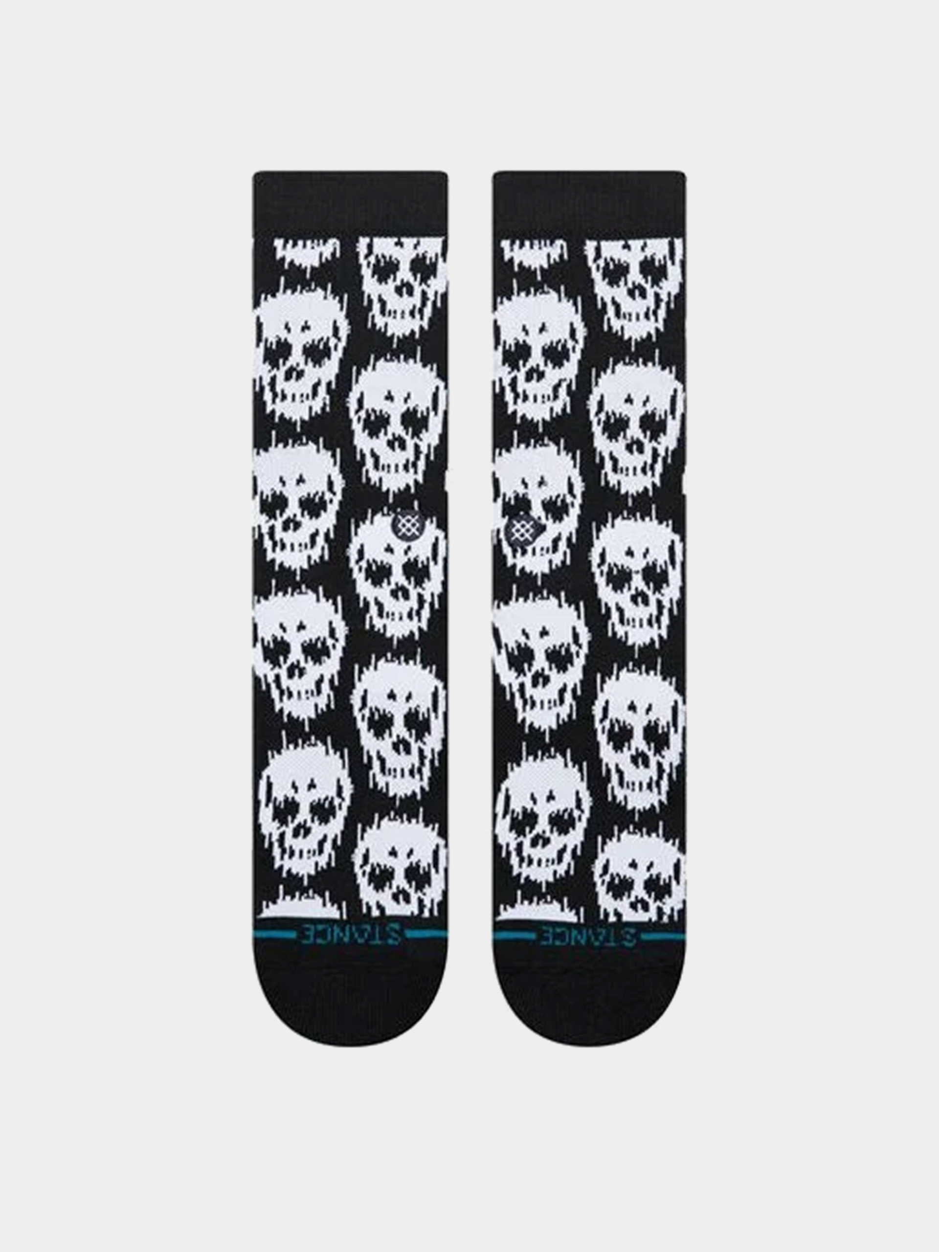 Чорапи Stance Static Skull Crew (black)