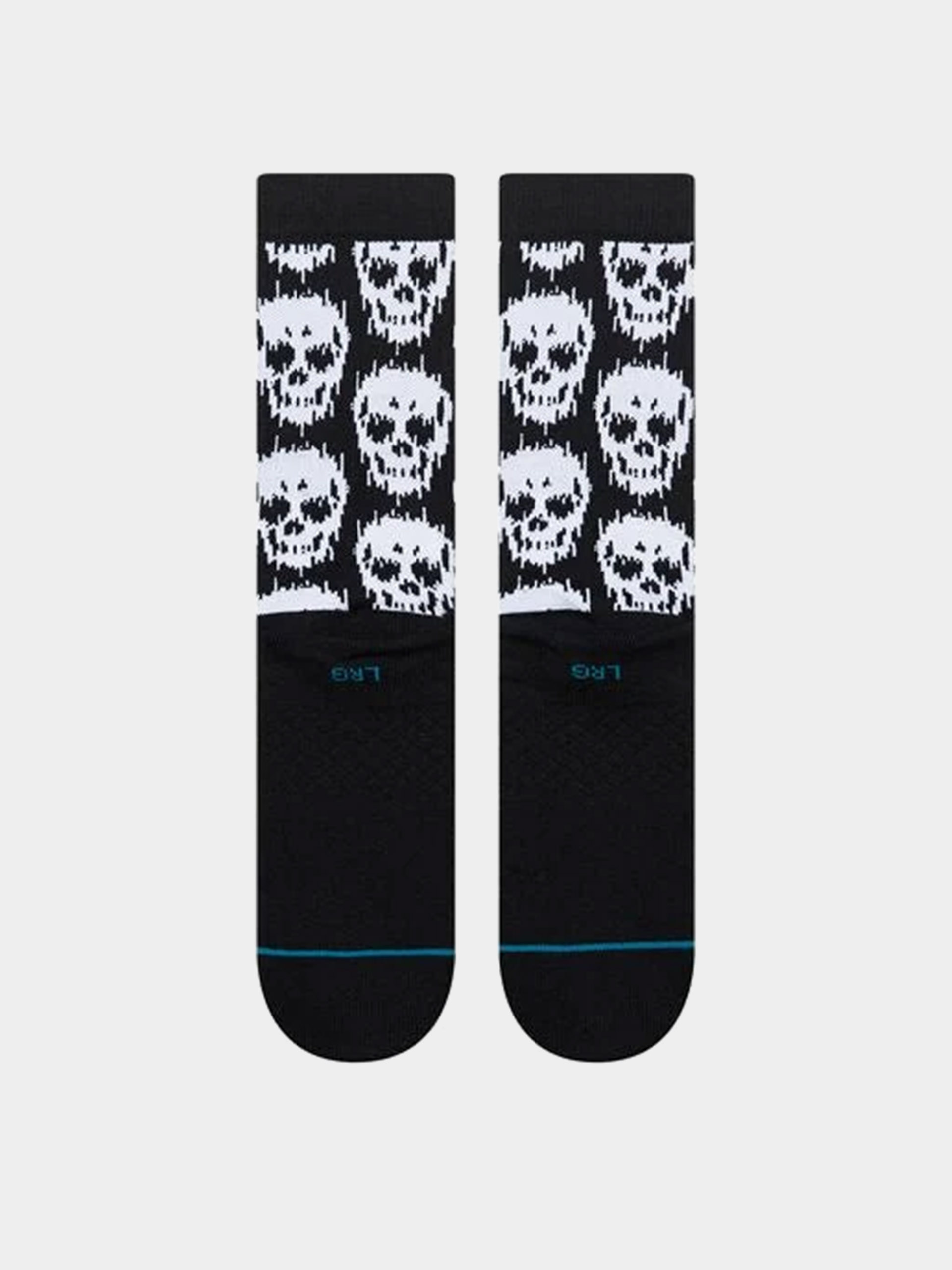 Чорапи Stance Static Skull Crew (black)