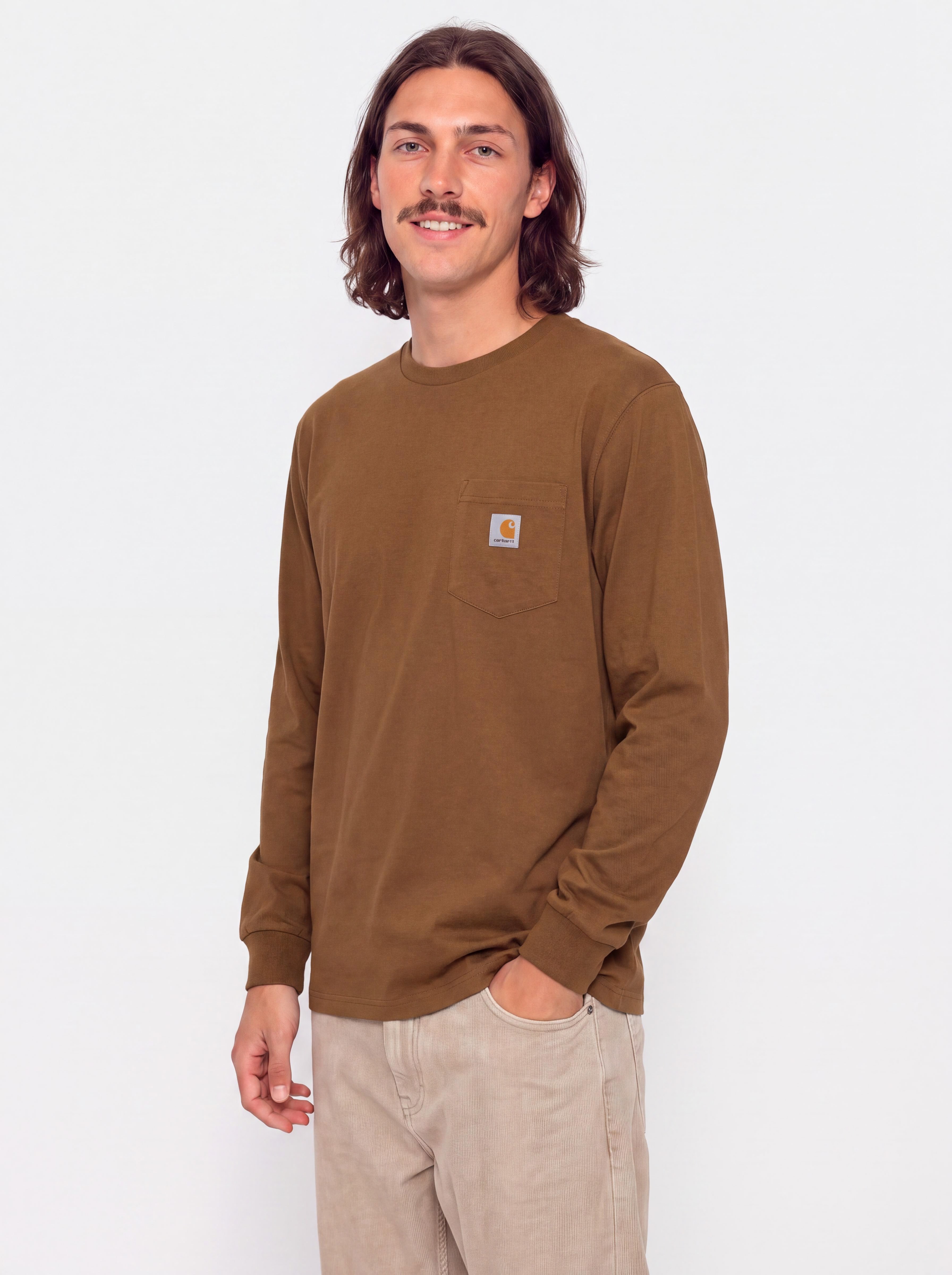 Блуза Carhartt WIP Pocket (wip h brown)