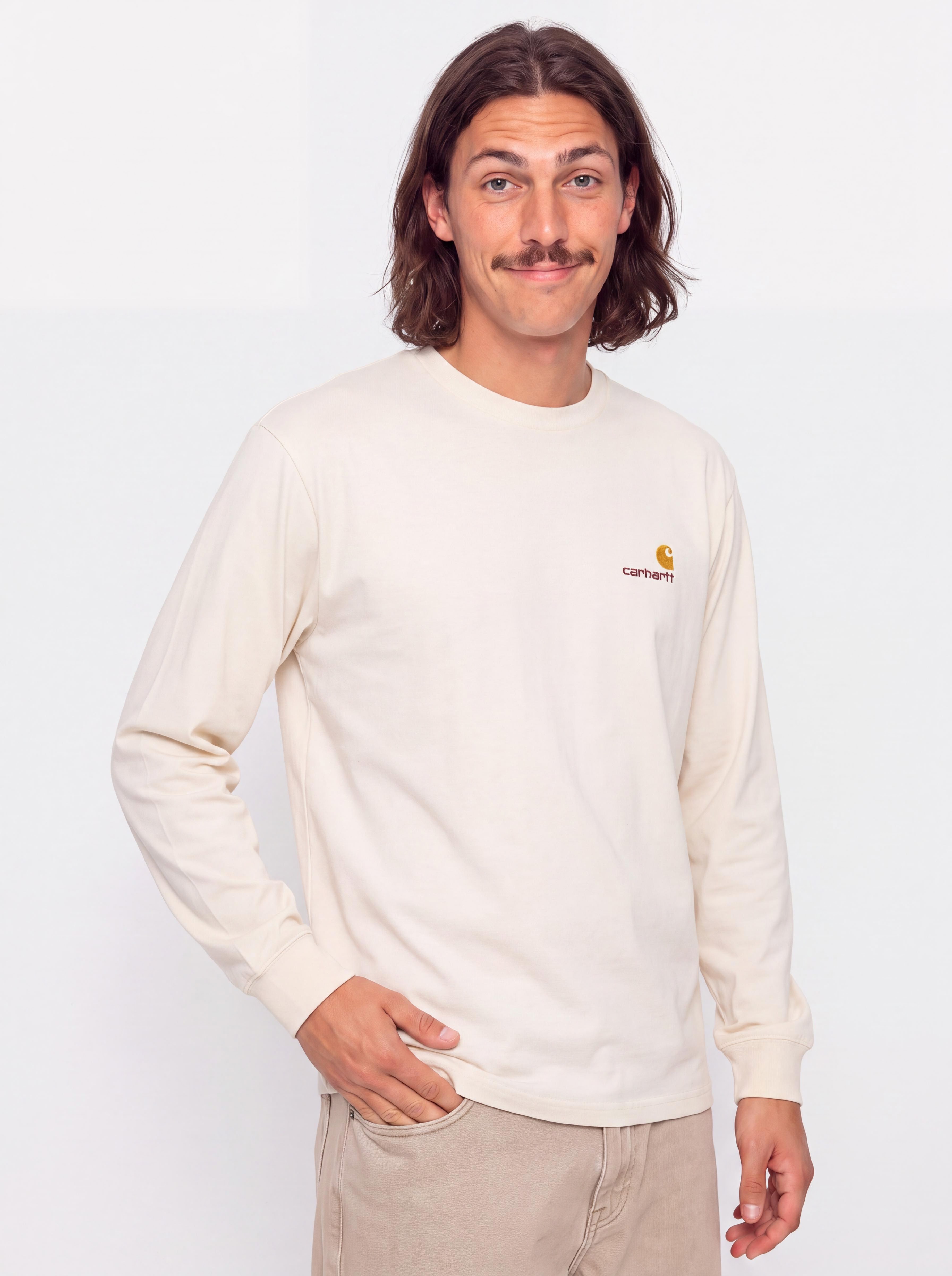 Блуза Carhartt WIP American Script (natural)