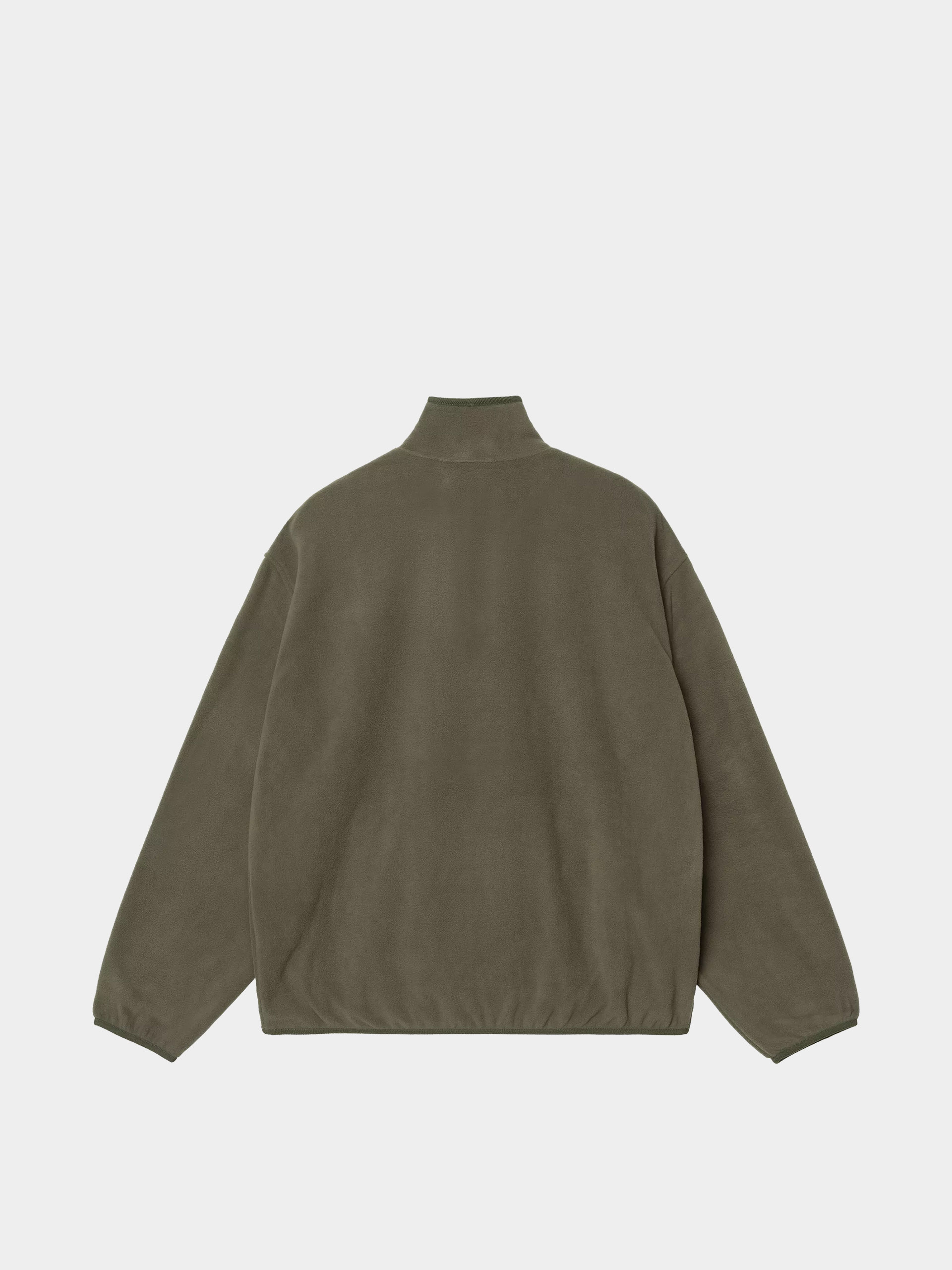 Мъжки Поларени суитшърт Carhartt WIP Edmore Half Zip (cypress/black)