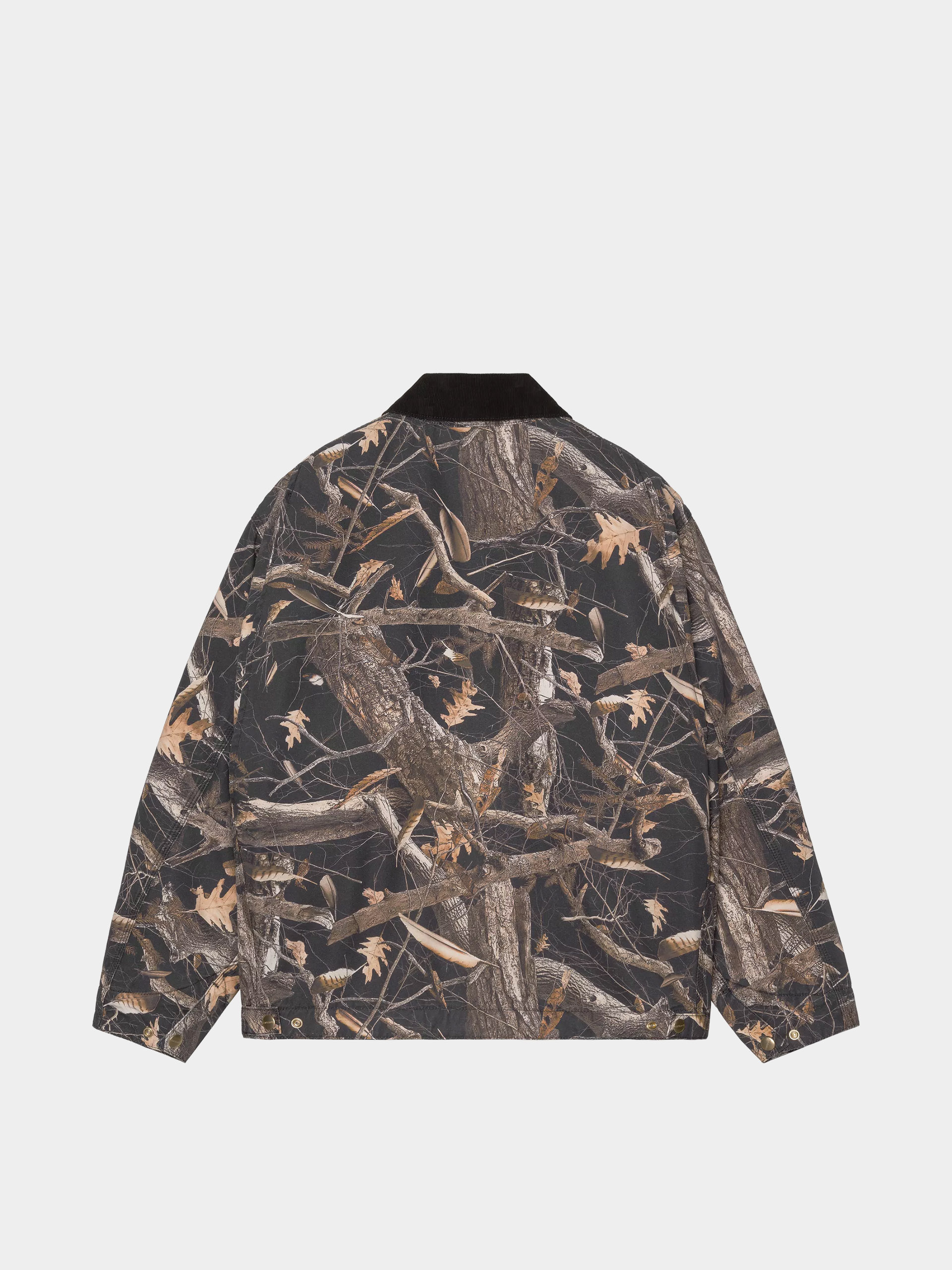 Яке Carhartt WIP OG Detroit (camo feather tree black/black/heavy stone wash)
