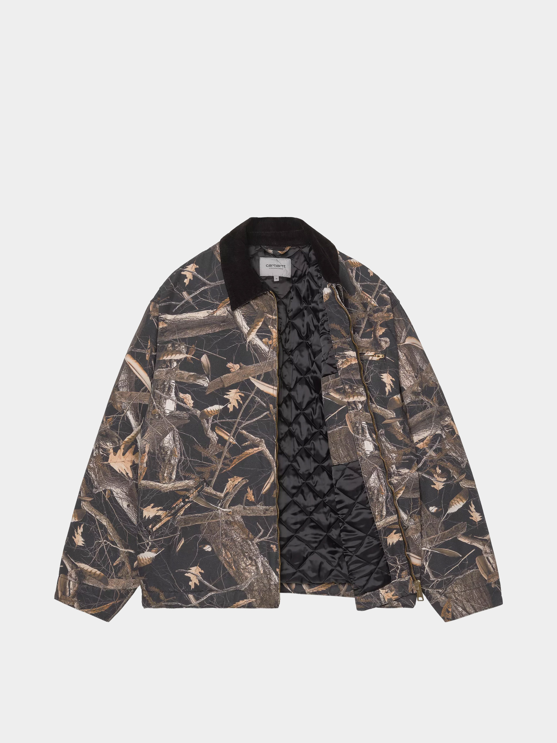 Яке Carhartt WIP OG Detroit (camo feather tree black/black/heavy stone wash)