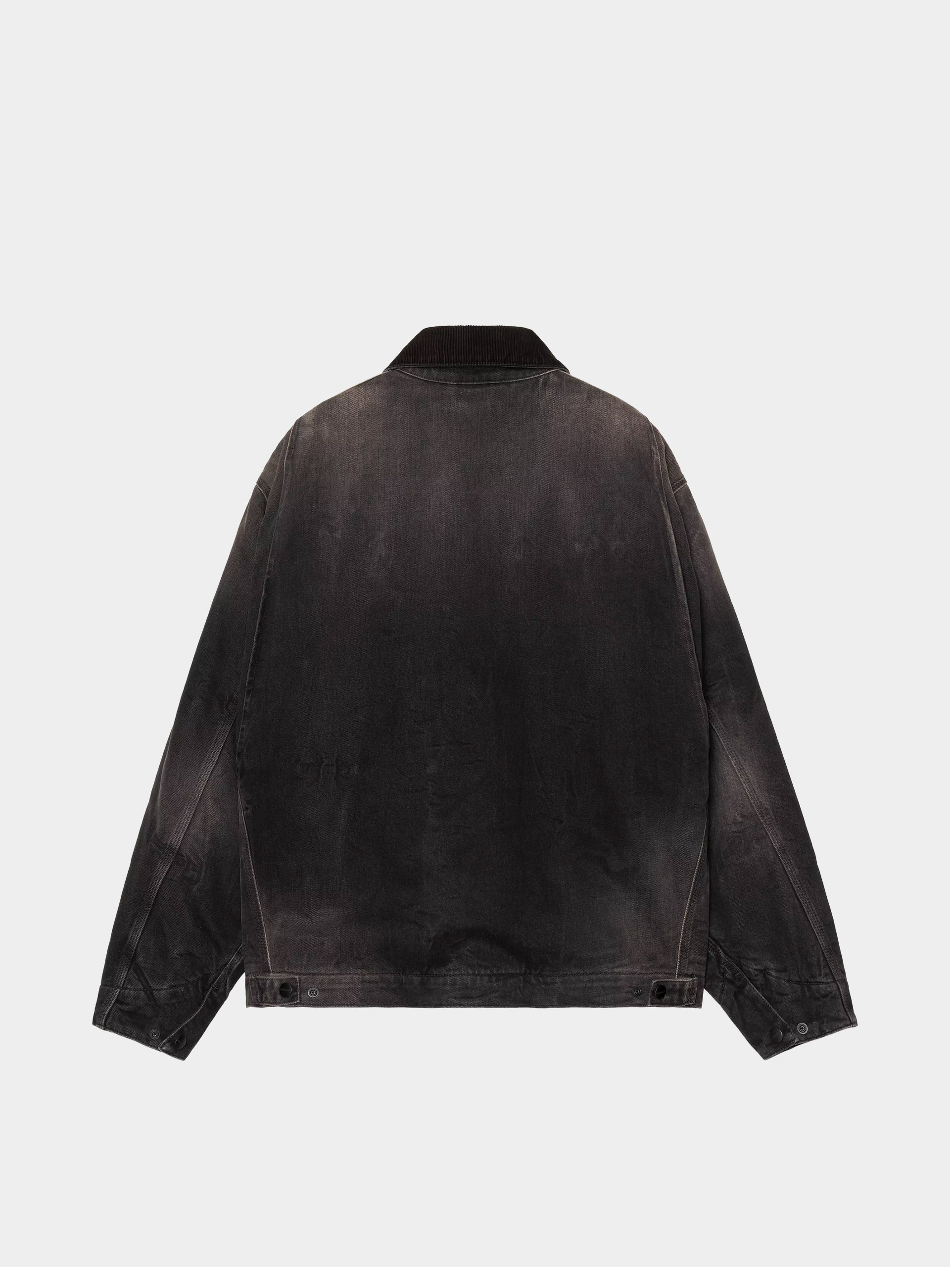 Яке Carhartt WIP OG Detroit (black/black/tobacco used wash)