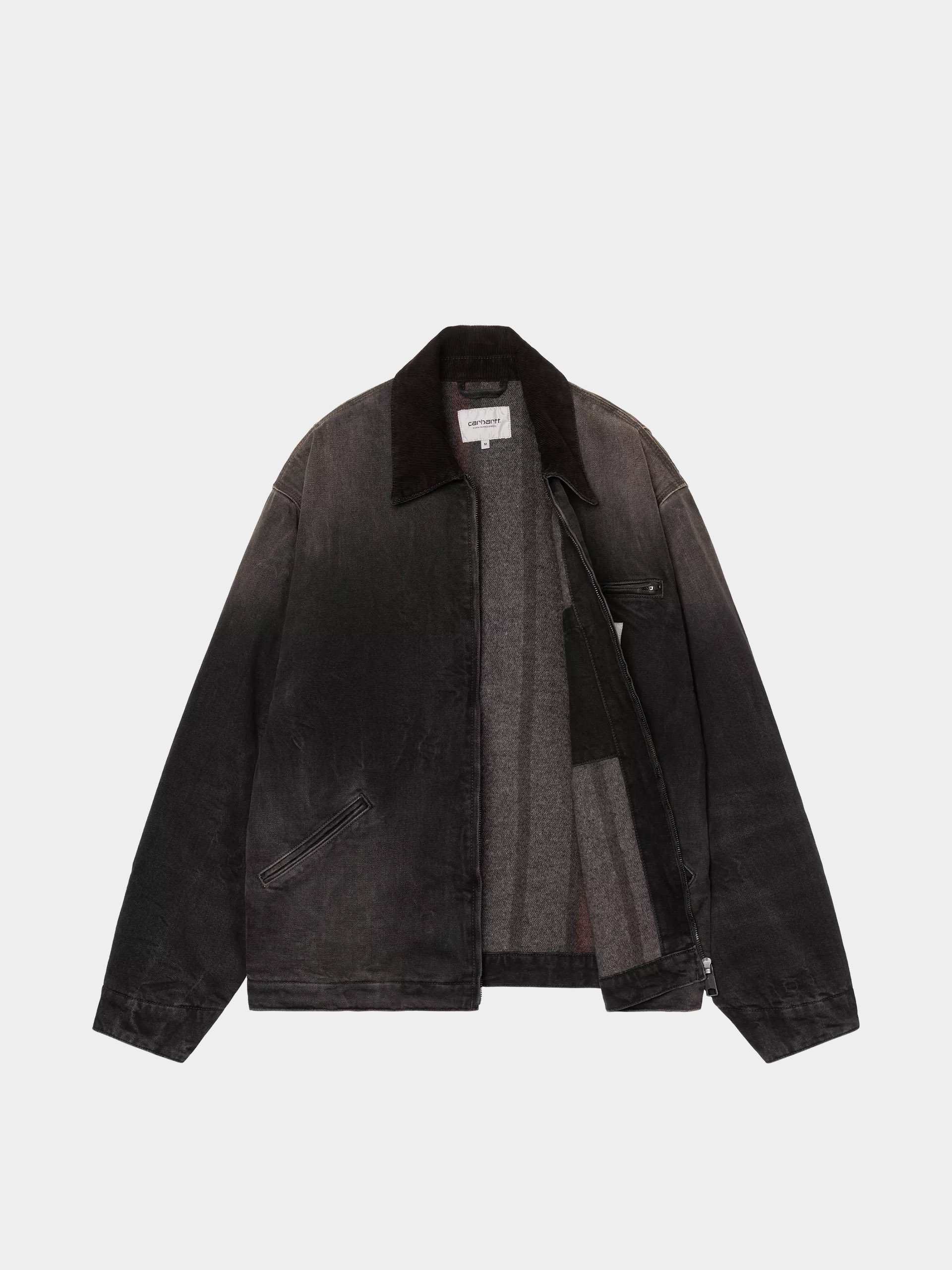 Яке Carhartt WIP OG Detroit (black/black/tobacco used wash)